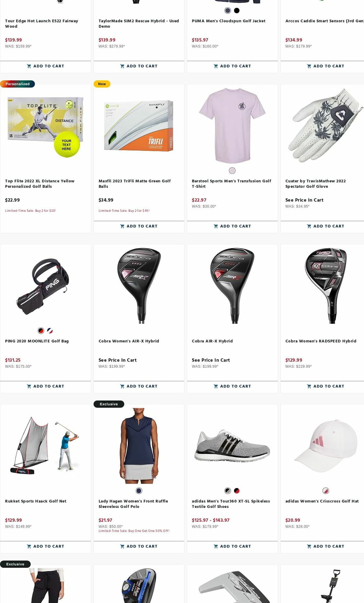 Weekly ad Golf Galaxy 04/01/2023 - 04/30/2023