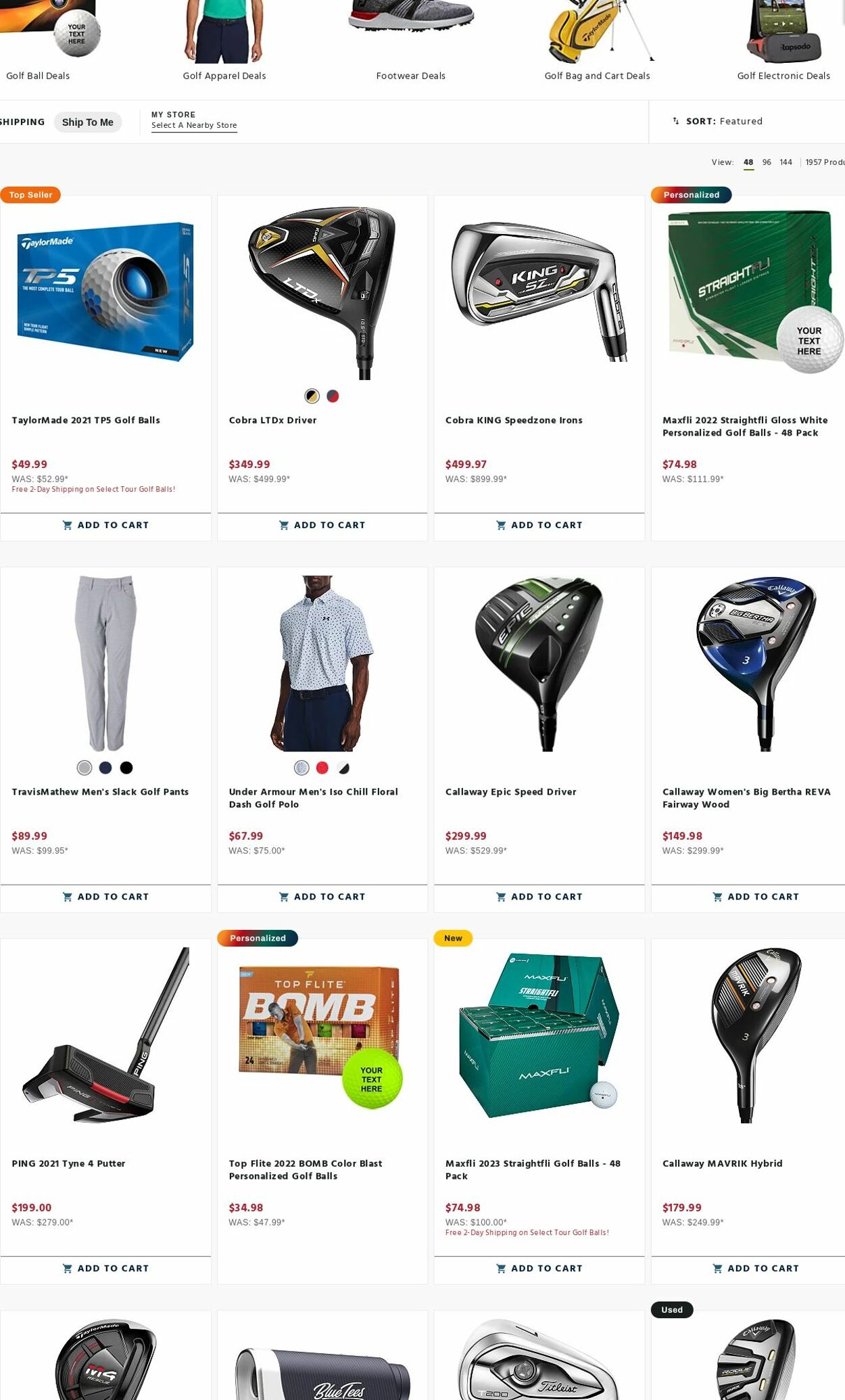 Weekly ad Golf Galaxy 04/01/2023 - 04/30/2023