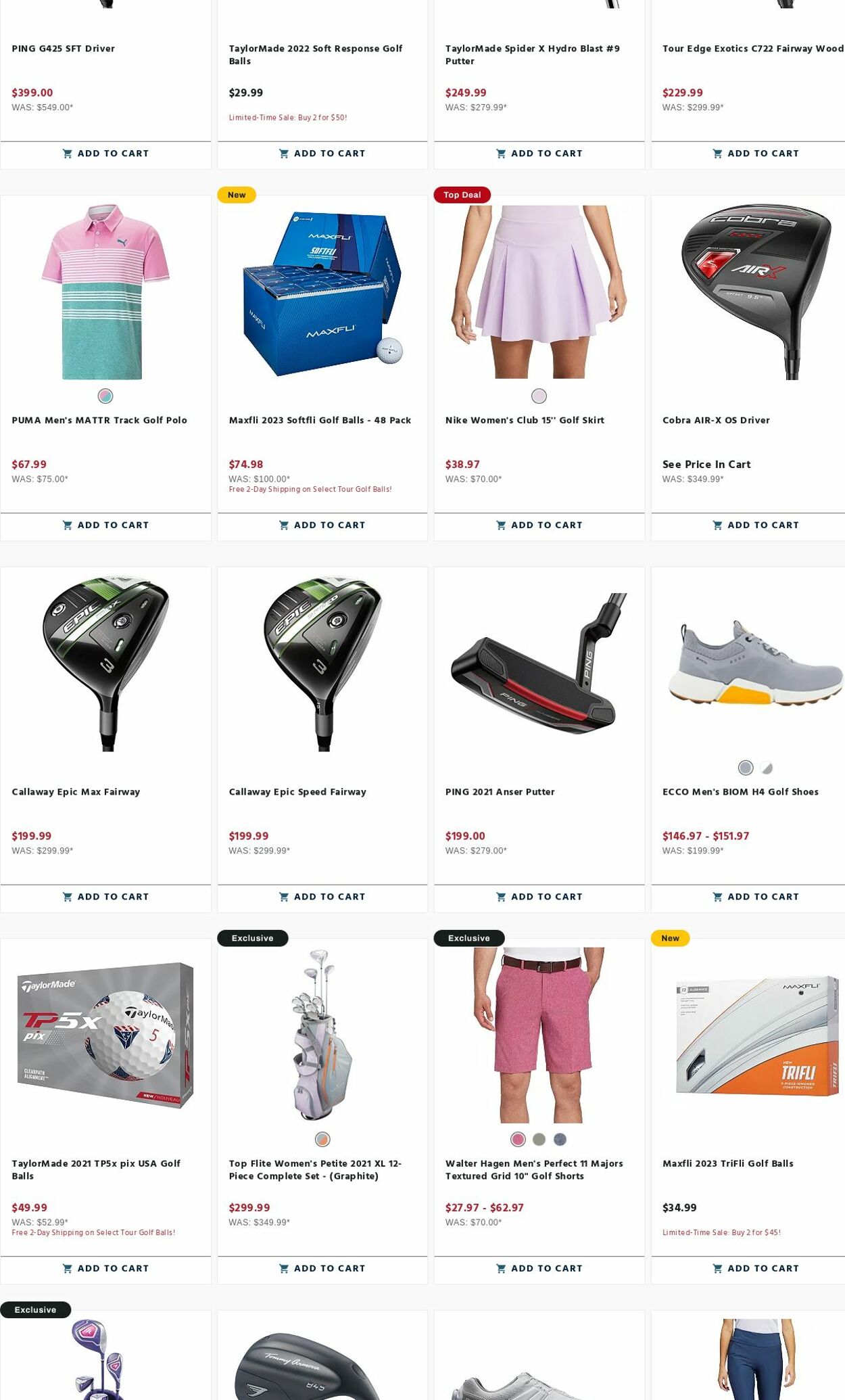 Weekly ad Golf Galaxy 04/01/2023 - 04/30/2023