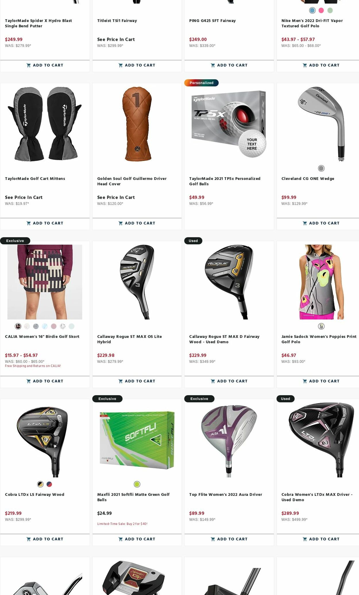 Weekly ad Golf Galaxy 04/01/2023 - 04/30/2023