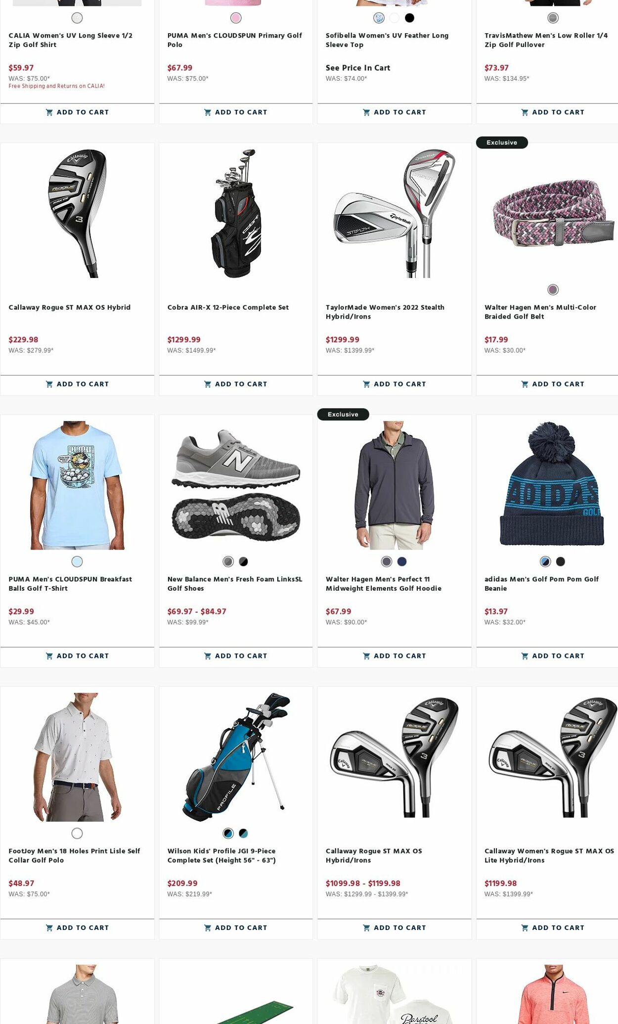 Weekly ad Golf Galaxy 04/01/2023 - 04/30/2023