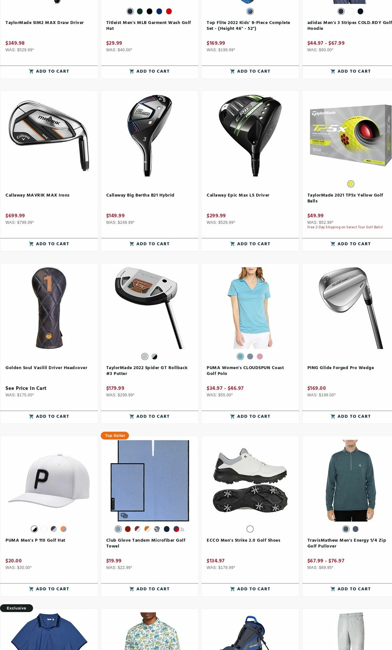 Weekly ad Golf Galaxy 04/01/2023 - 04/30/2023