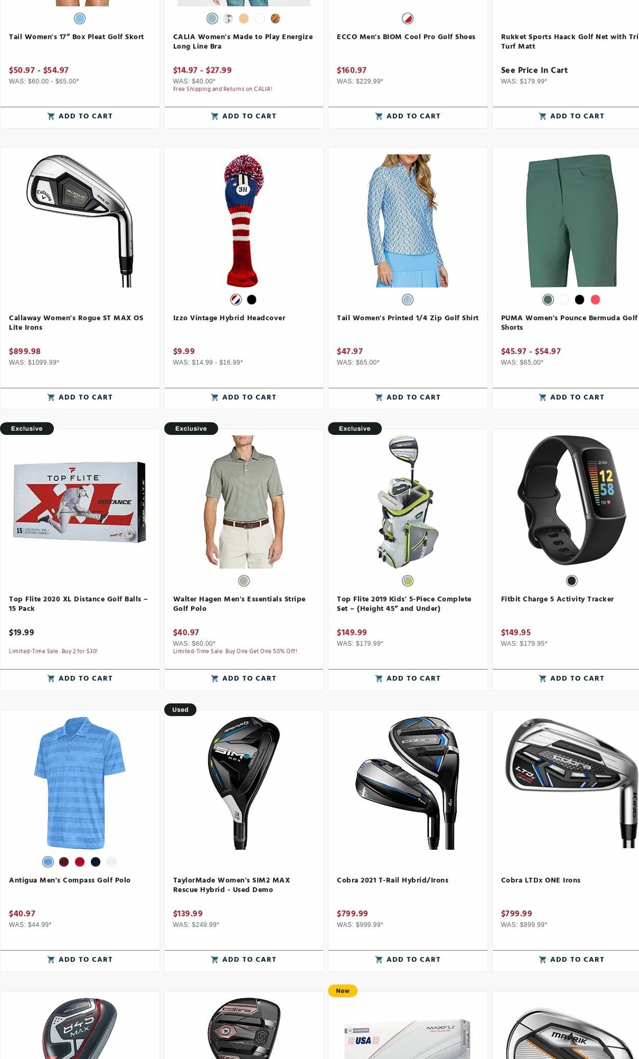 Weekly ad Golf Galaxy 04/01/2023 - 04/30/2023