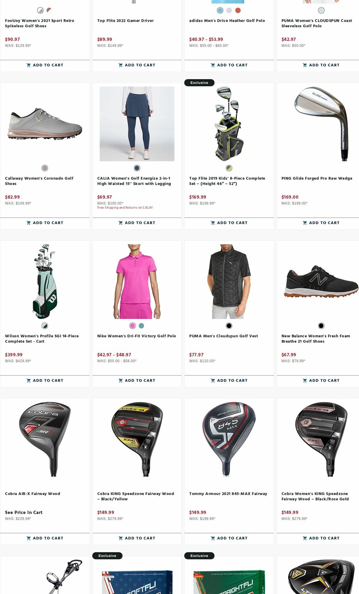 Weekly ad Golf Galaxy 04/01/2023 - 04/30/2023