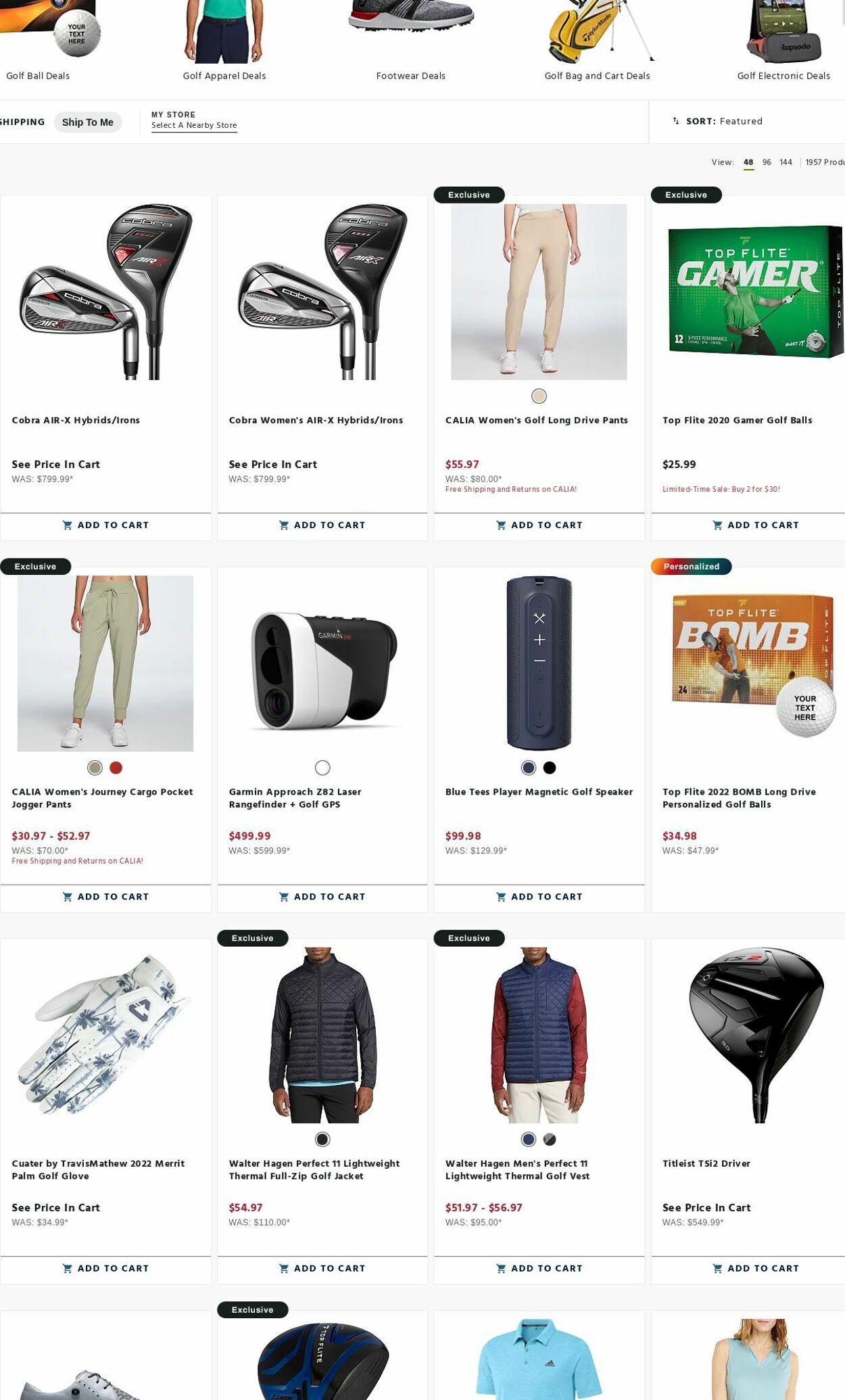 Weekly ad Golf Galaxy 04/01/2023 - 04/30/2023