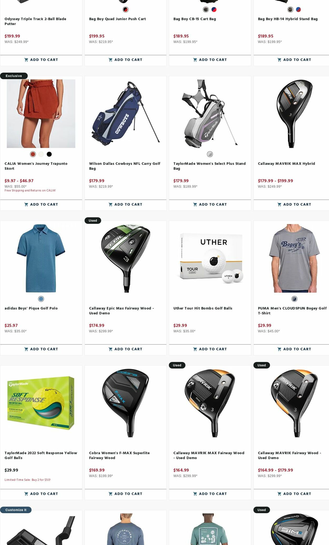 Weekly ad Golf Galaxy 04/01/2023 - 04/30/2023