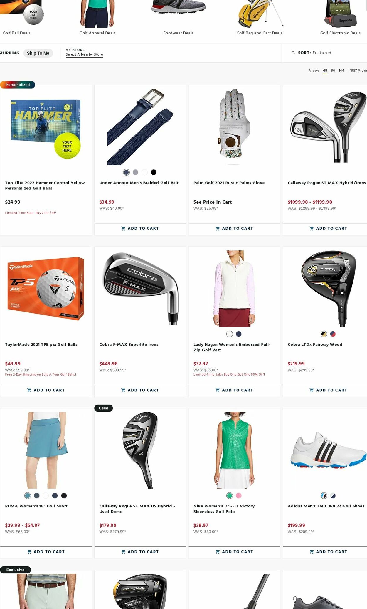 Weekly ad Golf Galaxy 04/01/2023 - 04/30/2023