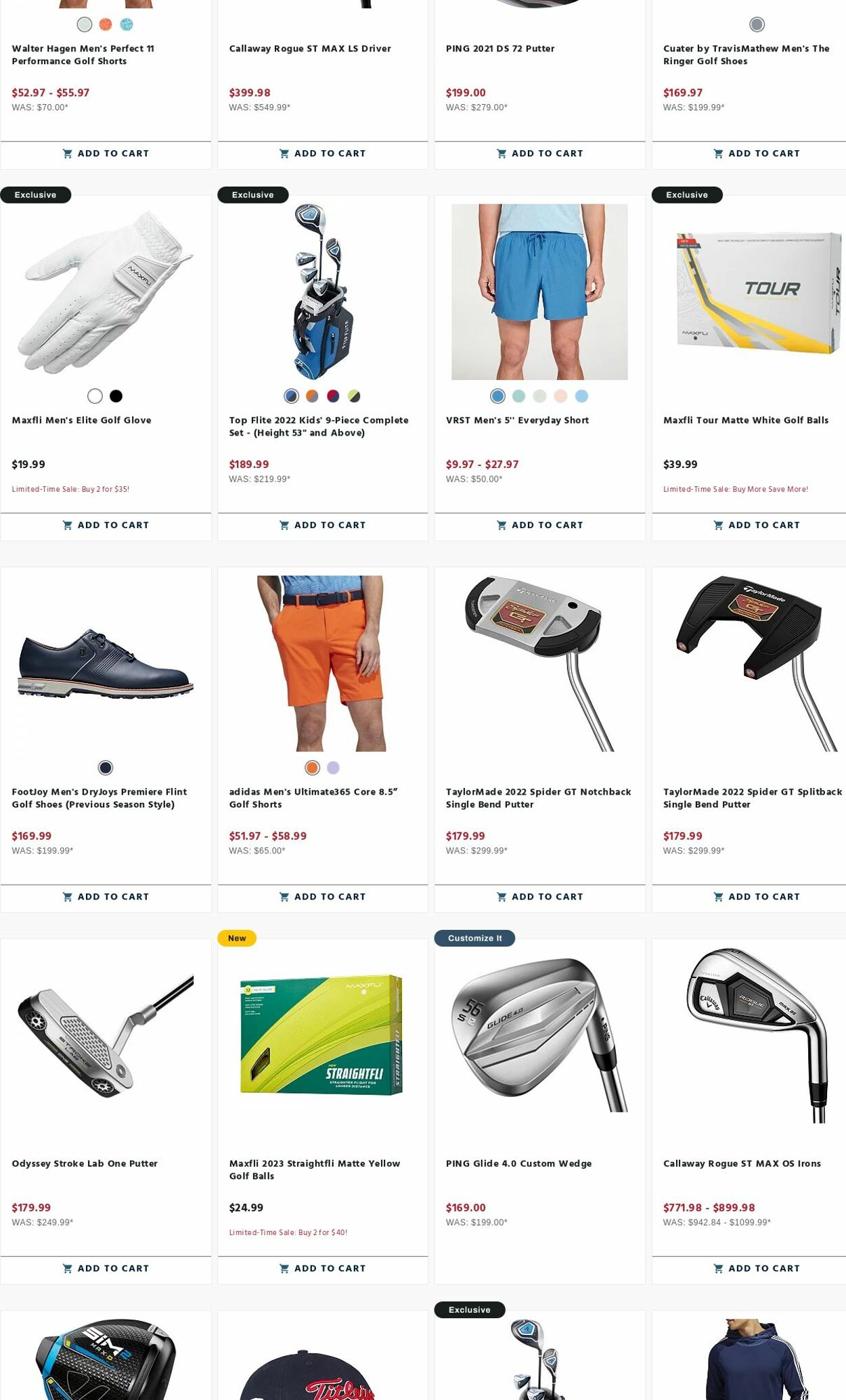 Weekly ad Golf Galaxy 04/01/2023 - 04/30/2023