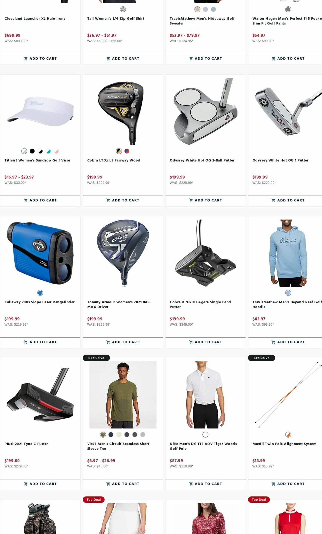 Weekly ad Golf Galaxy 09/25/2023 - 10/01/2023