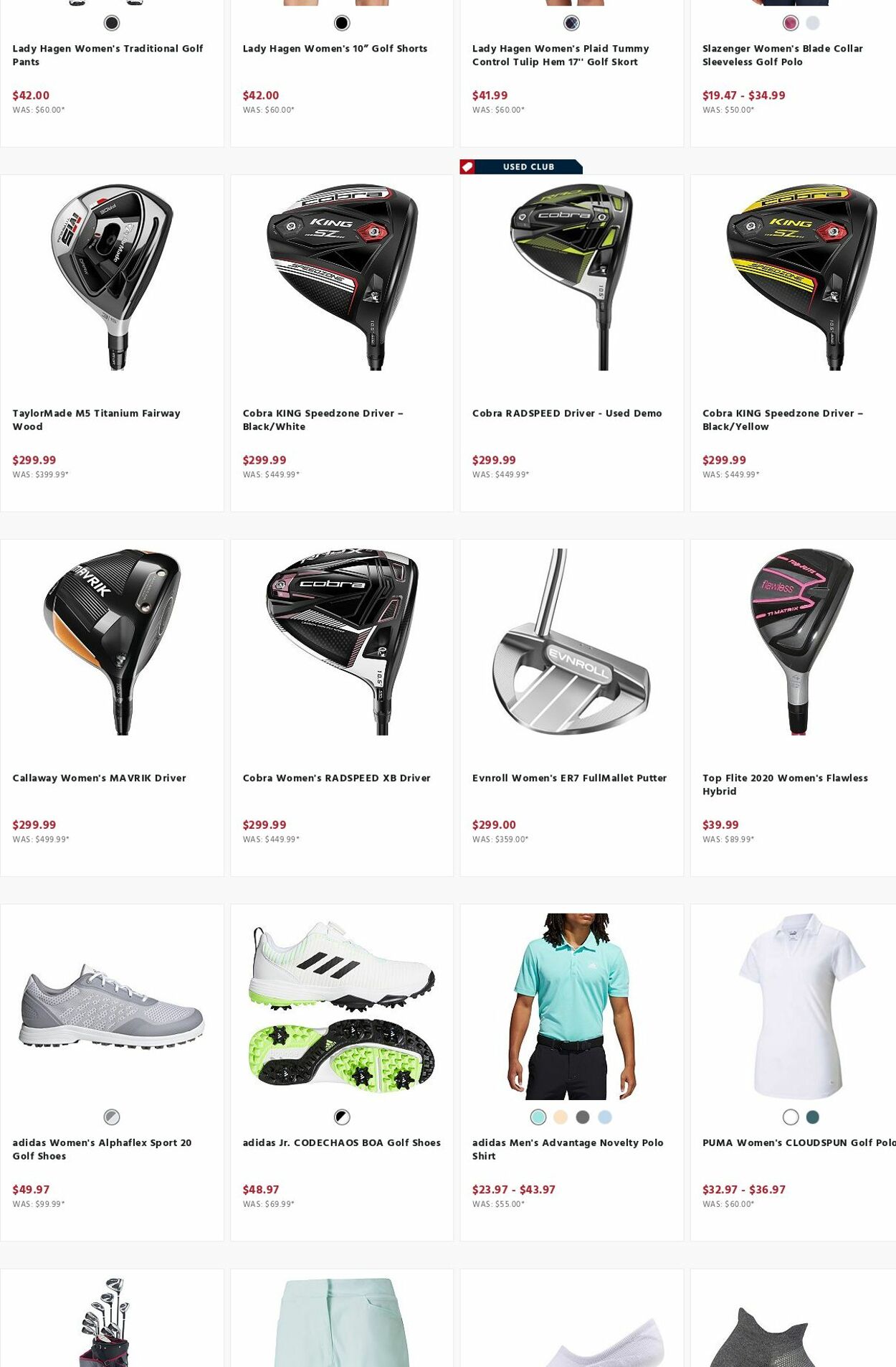 Weekly ad Golf Galaxy 08/01/2022 - 08/15/2022