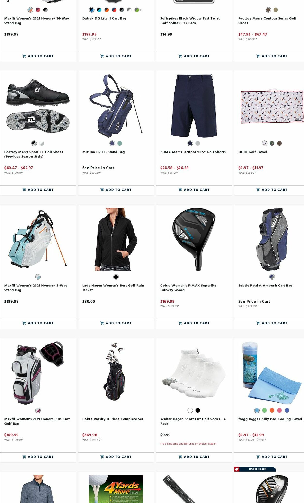 Weekly ad Golf Galaxy 09/05/2022 - 09/30/2022