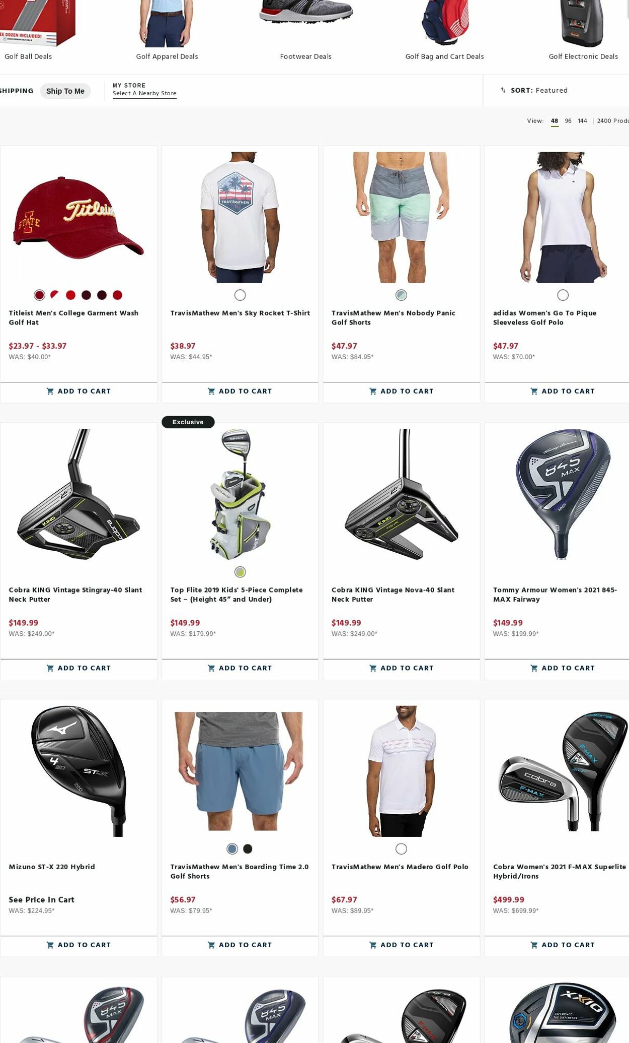 Weekly ad Golf Galaxy 07/31/2023 - 08/06/2023