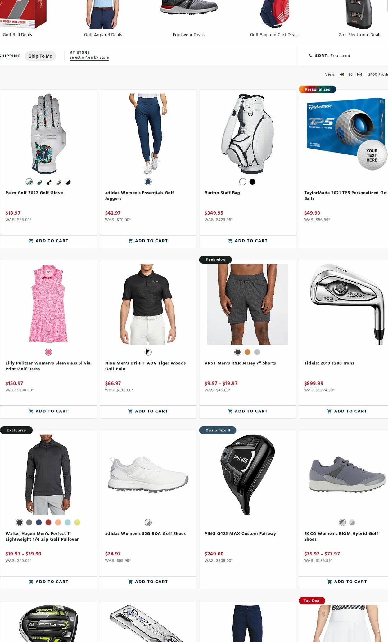 Weekly ad Golf Galaxy 07/31/2023 - 08/06/2023