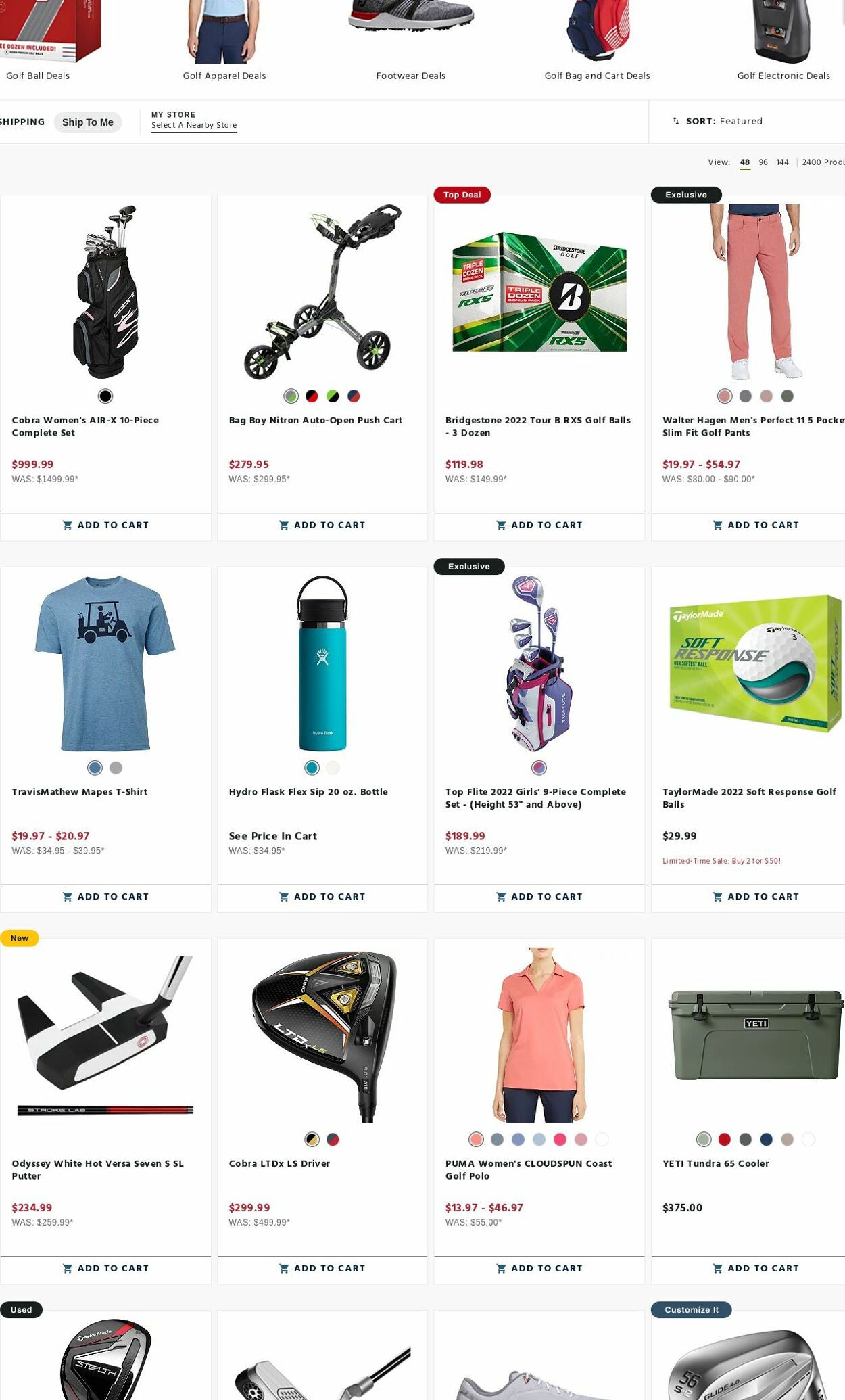 Weekly ad Golf Galaxy 07/31/2023 - 08/06/2023