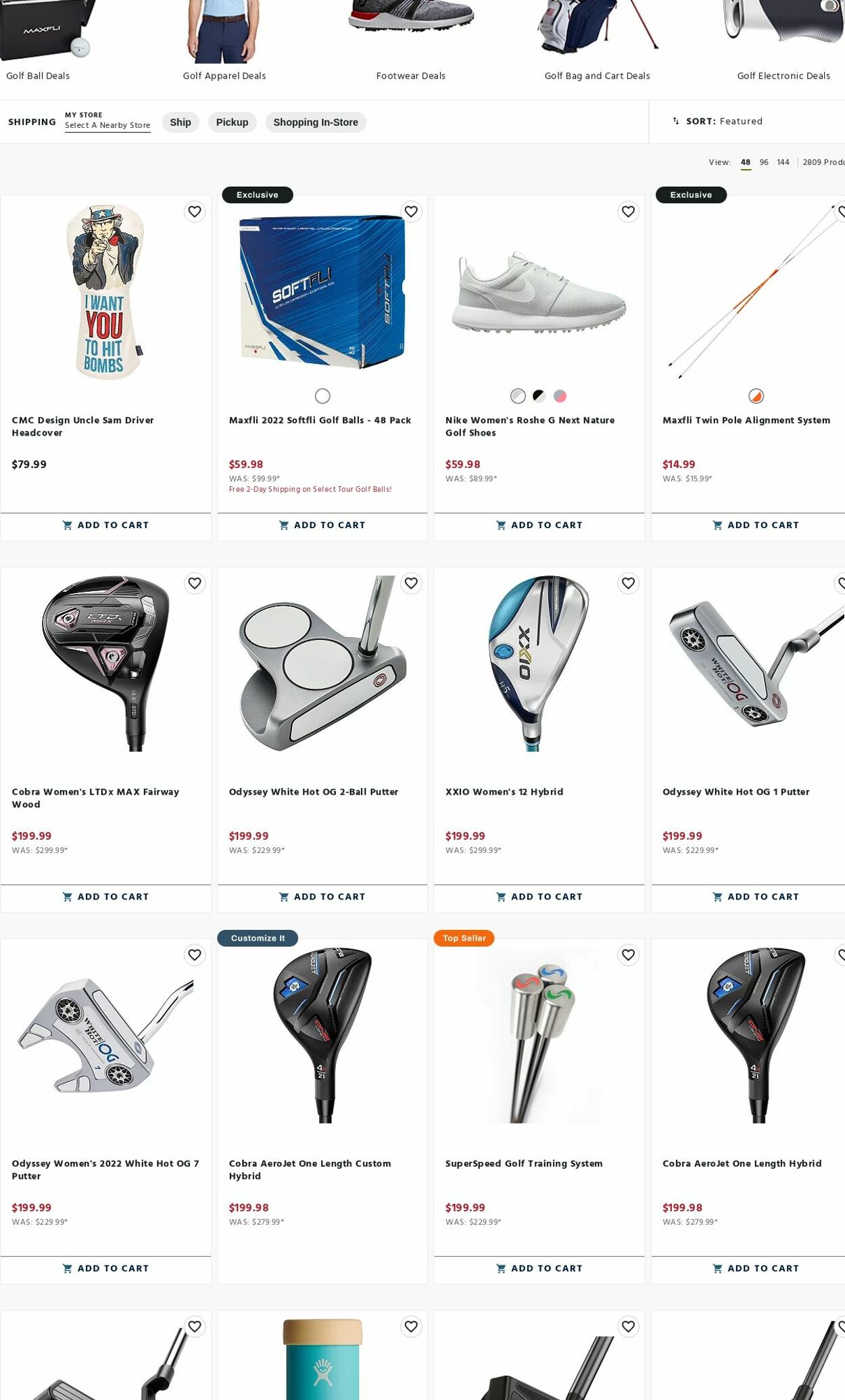 Weekly ad Golf Galaxy 11/13/2023 - 11/19/2023