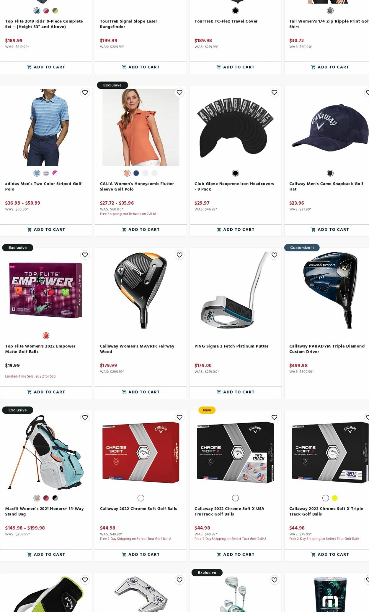 Weekly ad Golf Galaxy 11/09/2023 - 11/22/2023