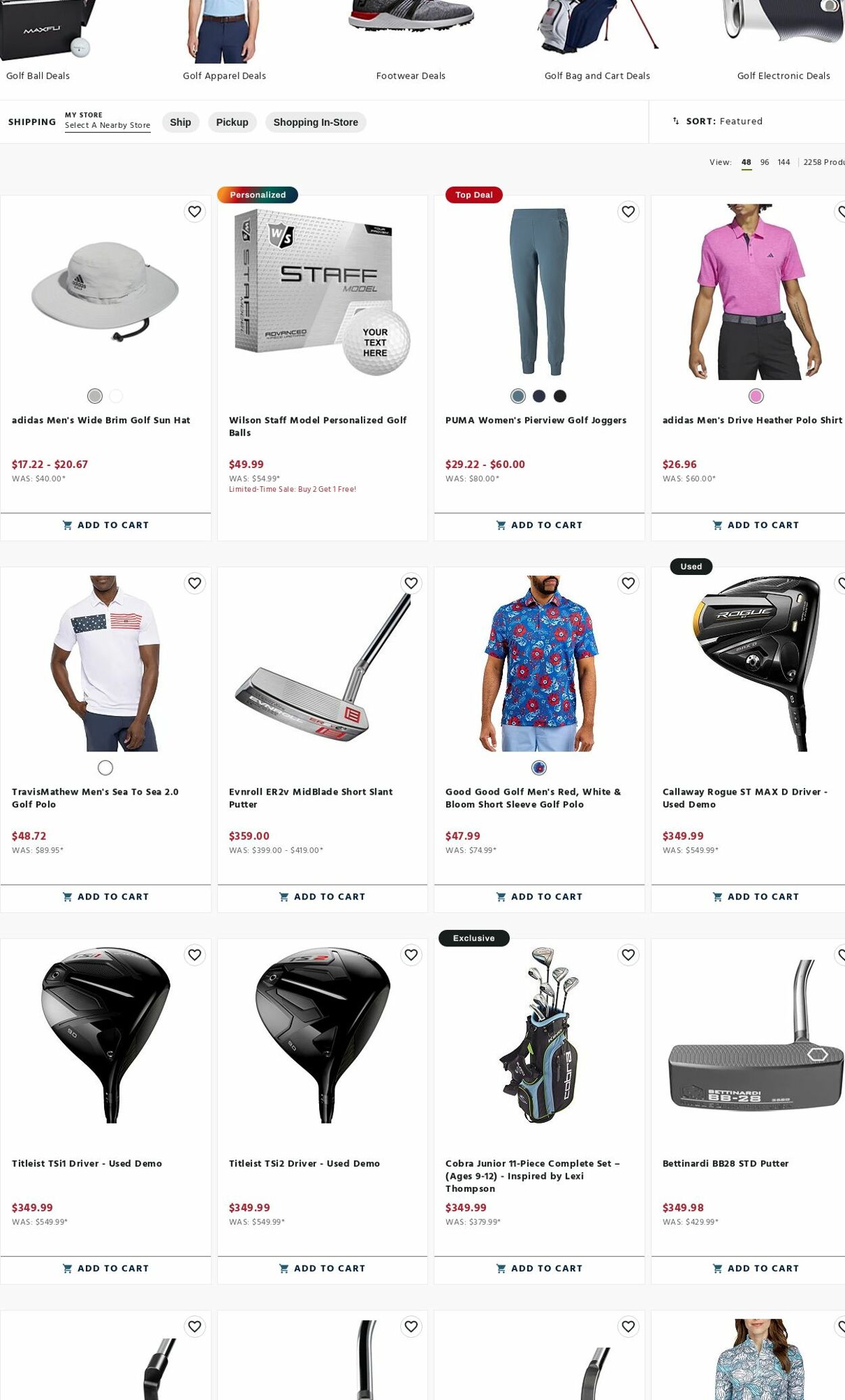 Weekly ad Golf Galaxy 11/09/2023 - 11/22/2023