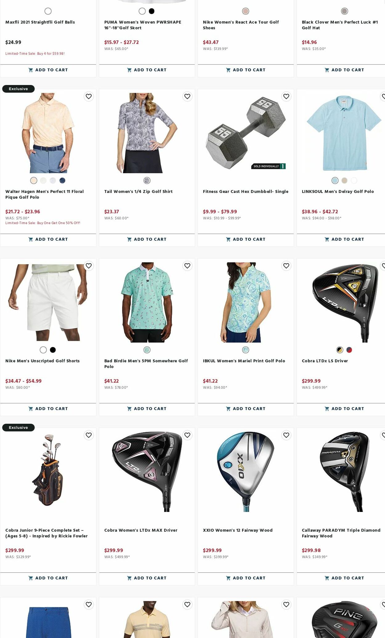 Weekly ad Golf Galaxy 11/09/2023 - 11/22/2023