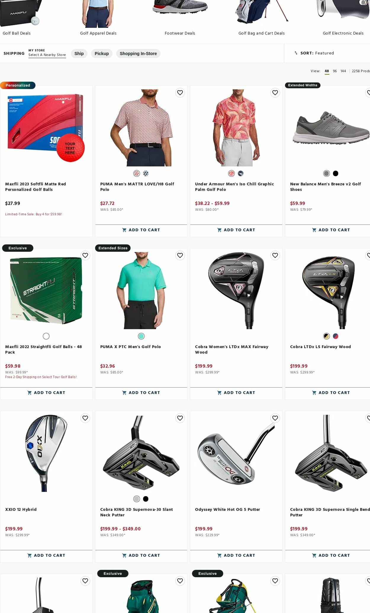 Weekly ad Golf Galaxy 11/09/2023 - 11/22/2023