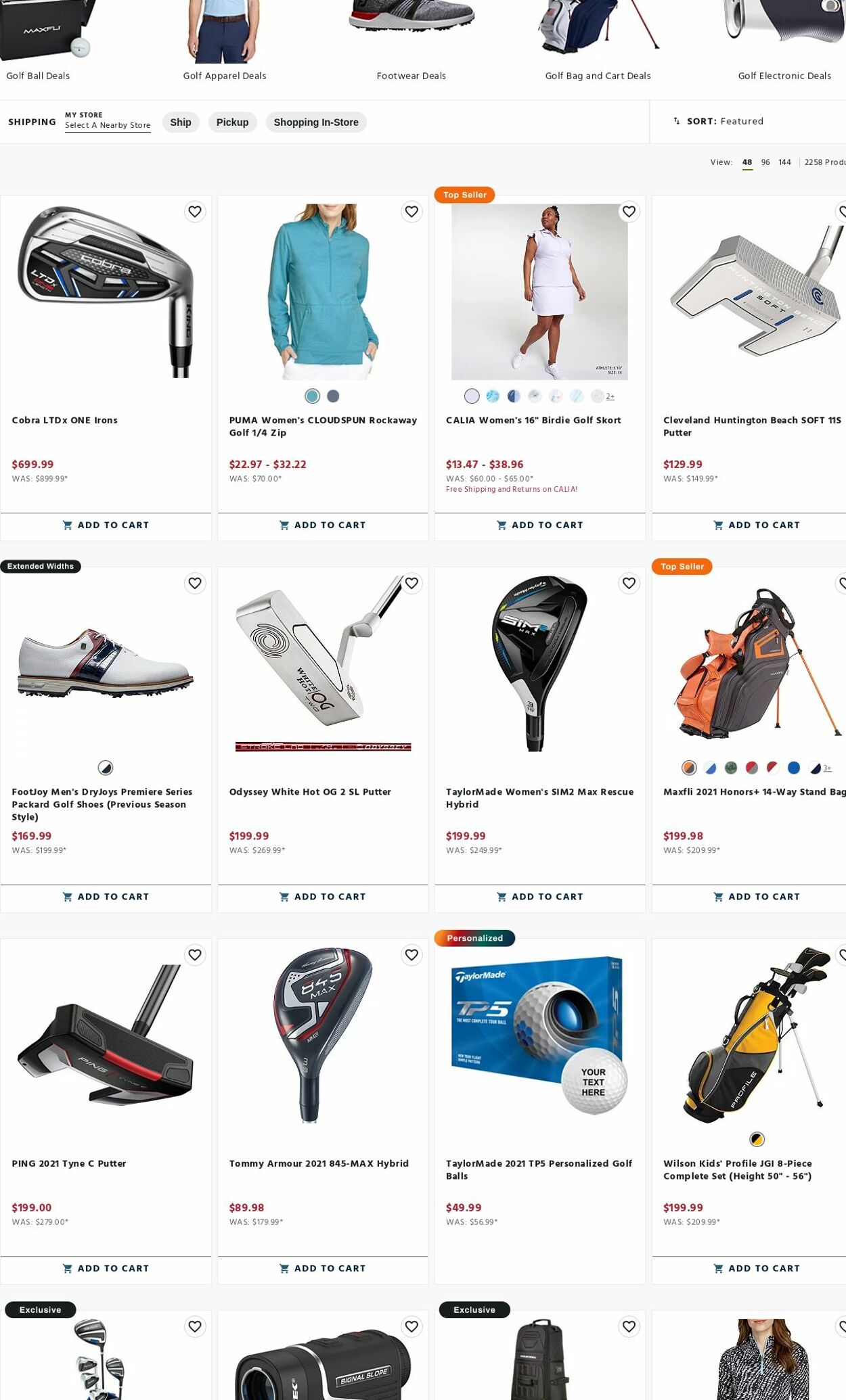 Weekly ad Golf Galaxy 11/09/2023 - 11/22/2023