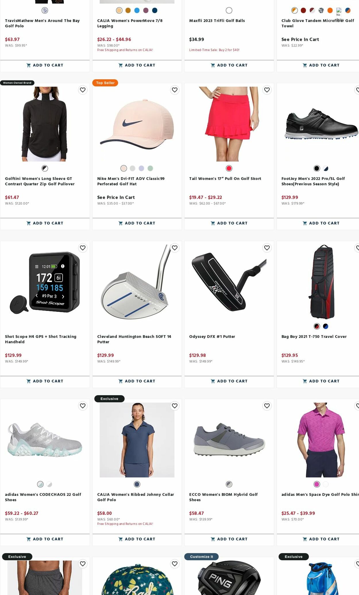 Weekly ad Golf Galaxy 11/09/2023 - 11/22/2023