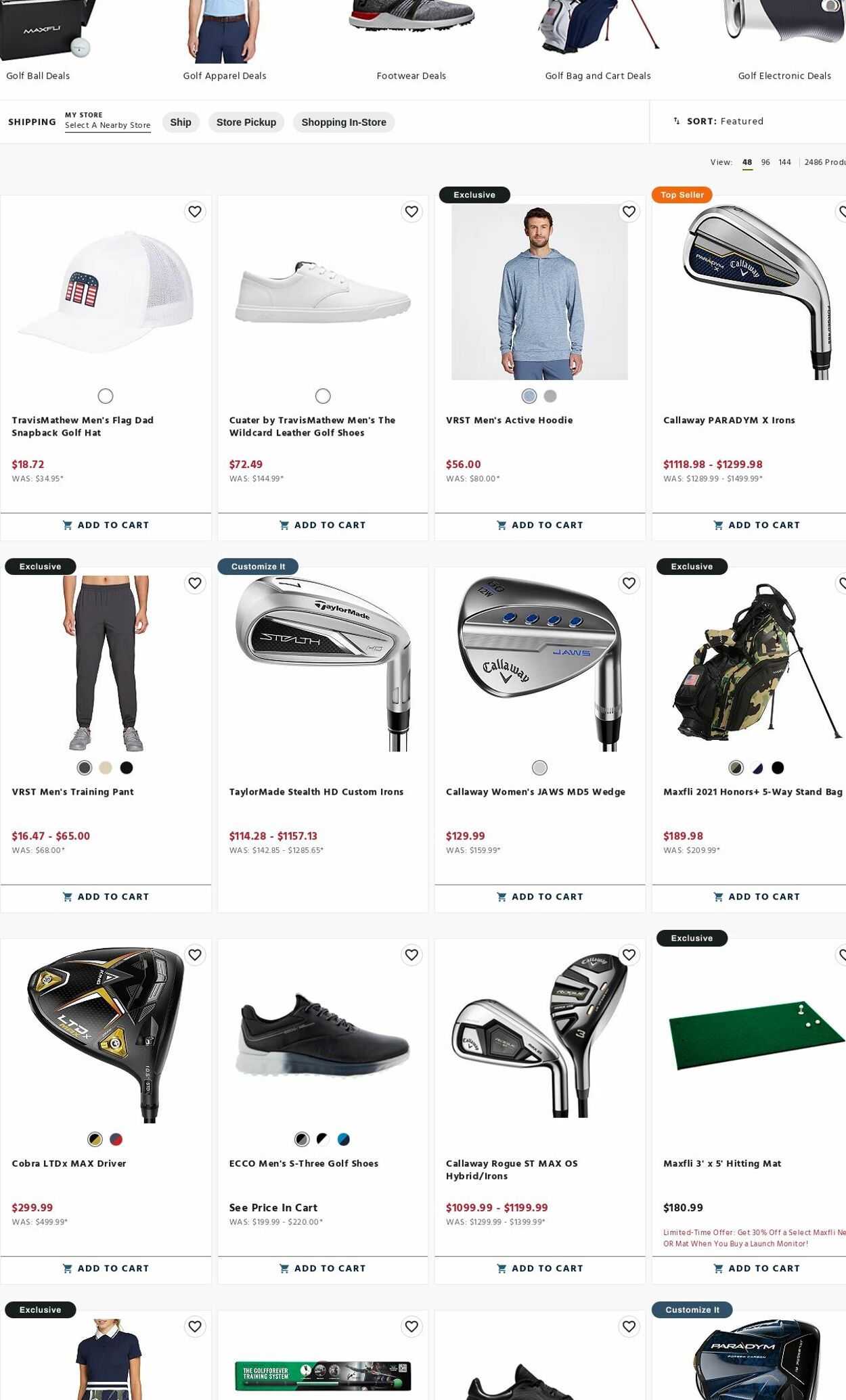 Weekly ad Golf Galaxy 12/25/2023 - 01/14/2024