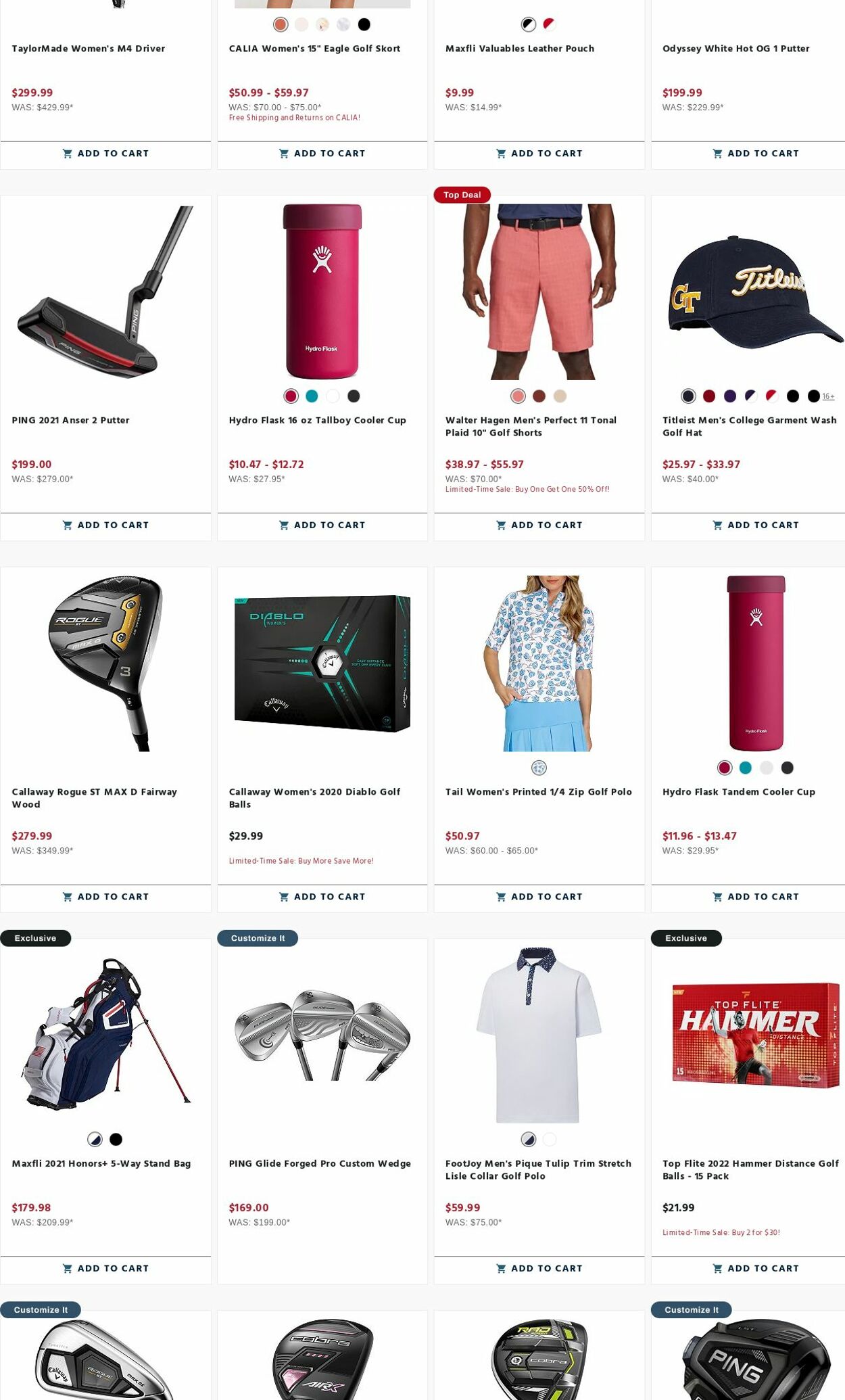 Weekly ad Golf Galaxy 06/01/2023 - 06/30/2023