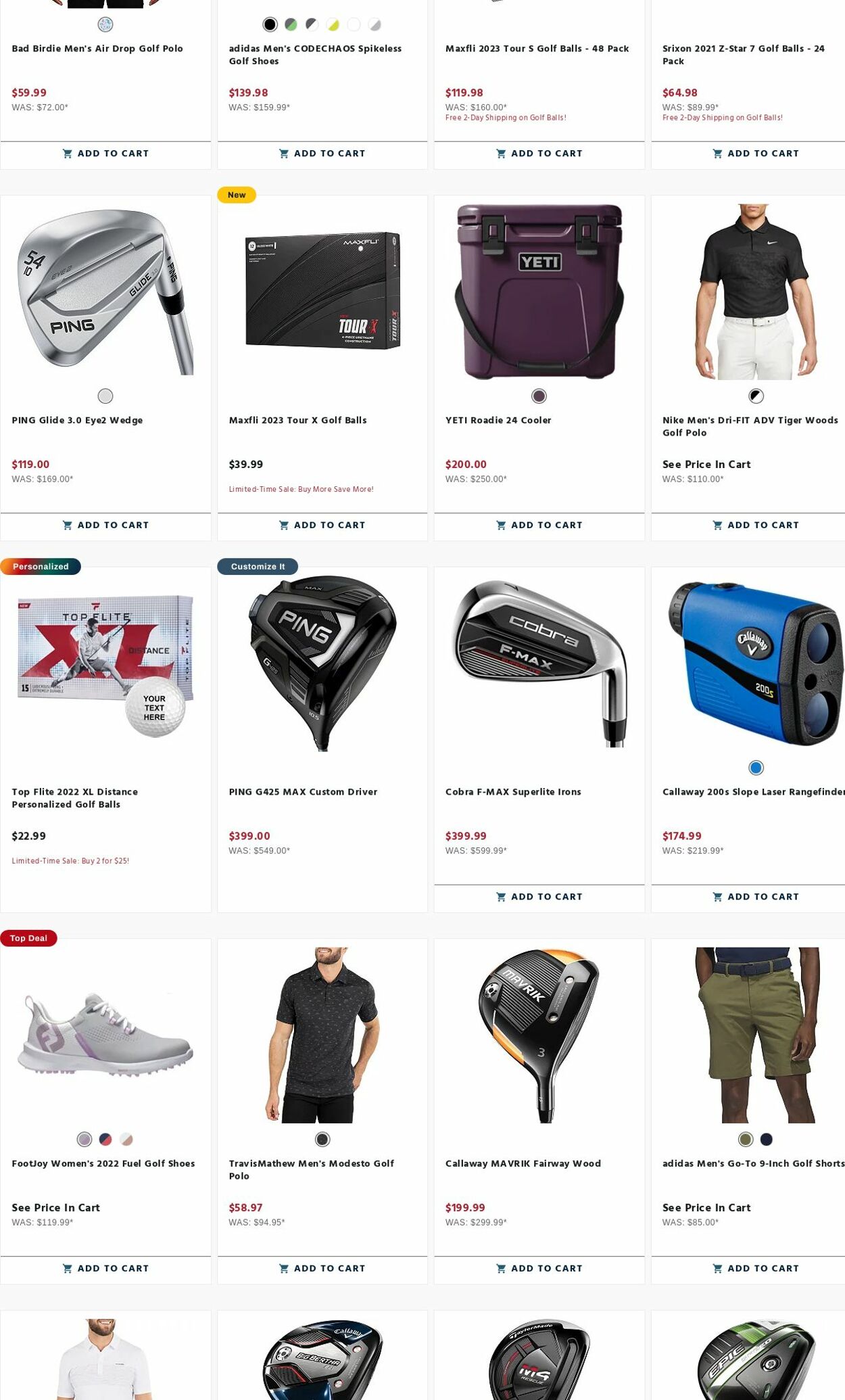 Weekly ad Golf Galaxy 06/01/2023 - 06/30/2023