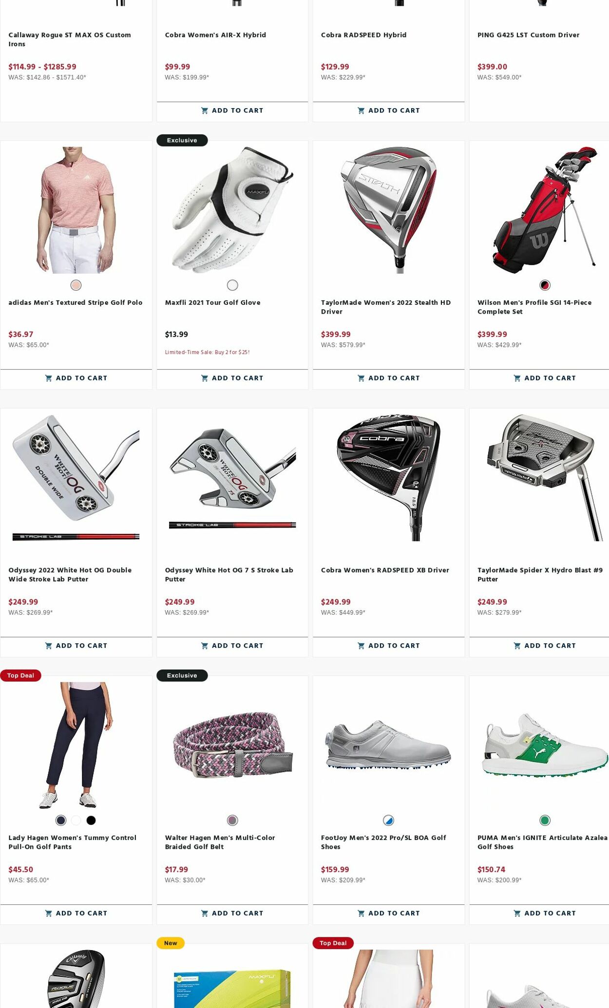 Weekly ad Golf Galaxy 06/01/2023 - 06/30/2023