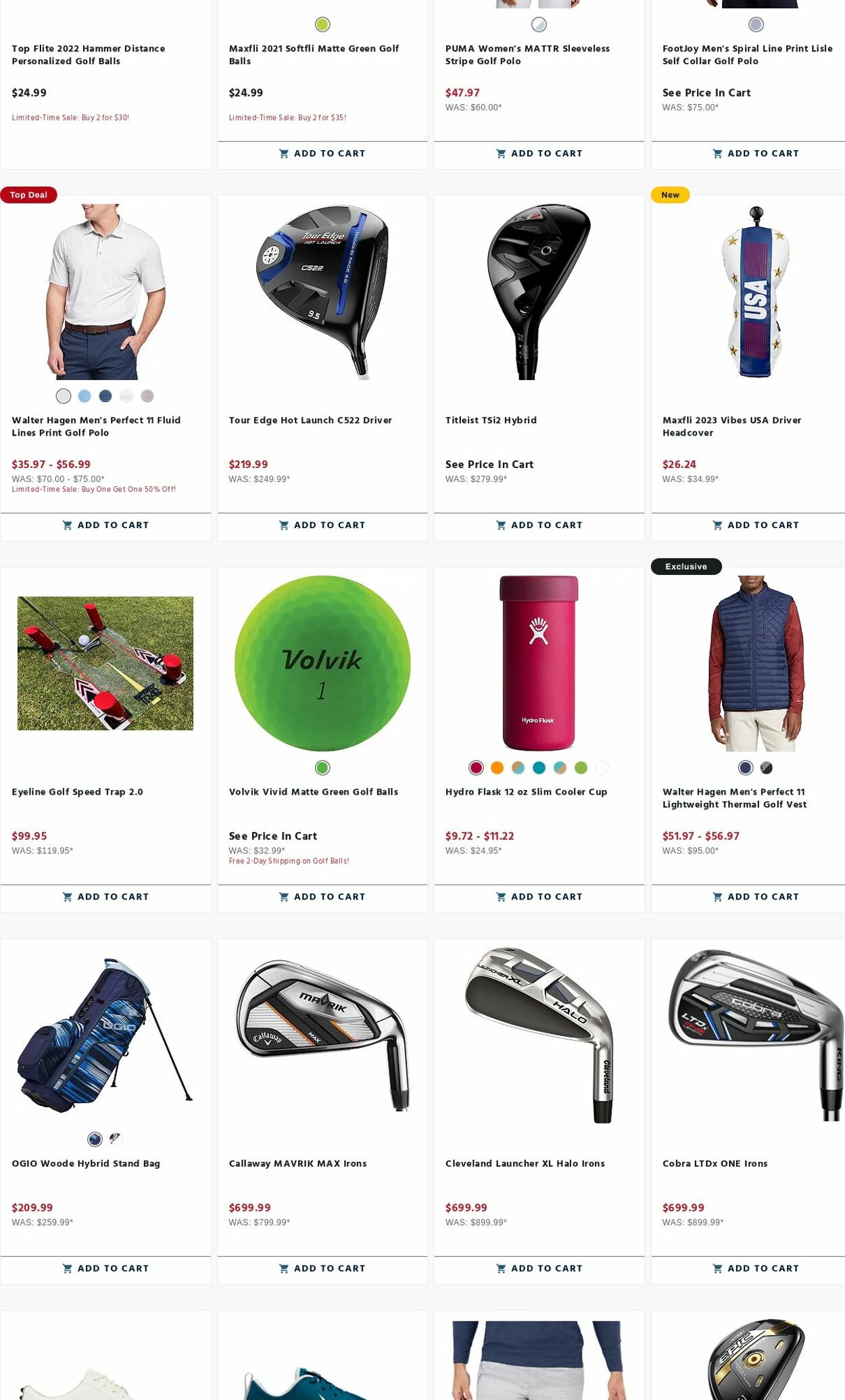 Weekly ad Golf Galaxy 06/01/2023 - 06/30/2023