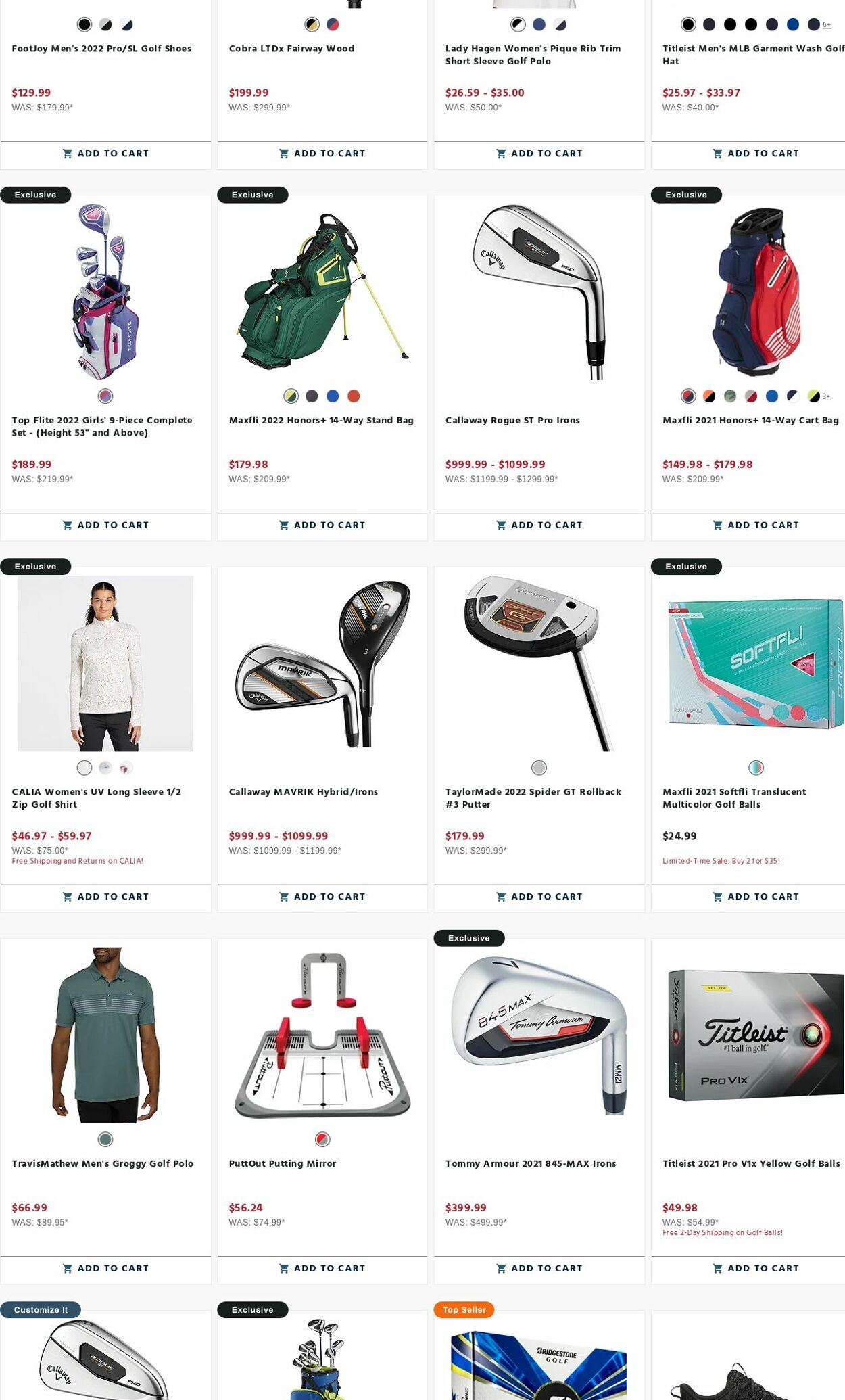 Weekly ad Golf Galaxy 06/01/2023 - 06/30/2023