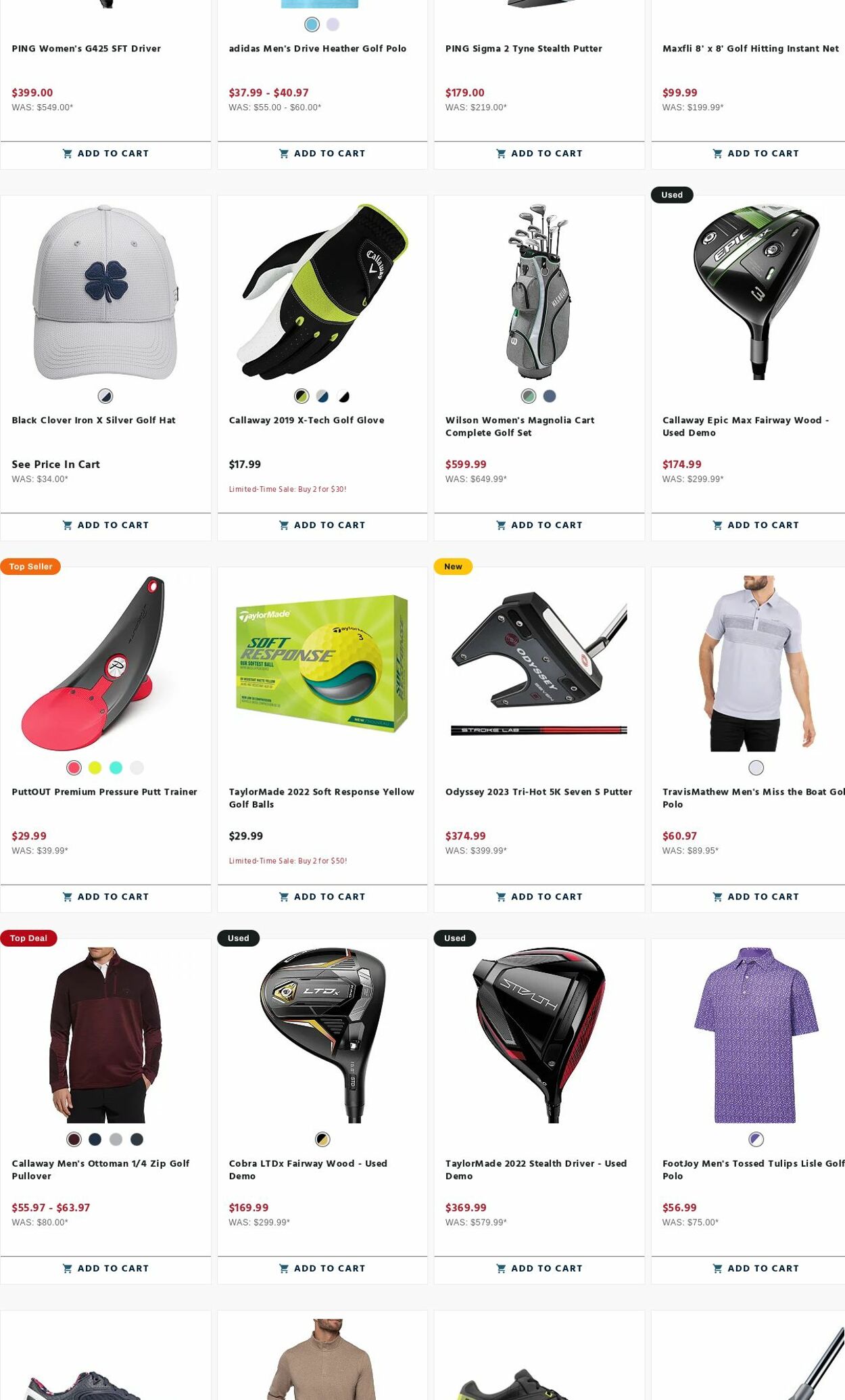 Weekly ad Golf Galaxy 06/01/2023 - 06/30/2023