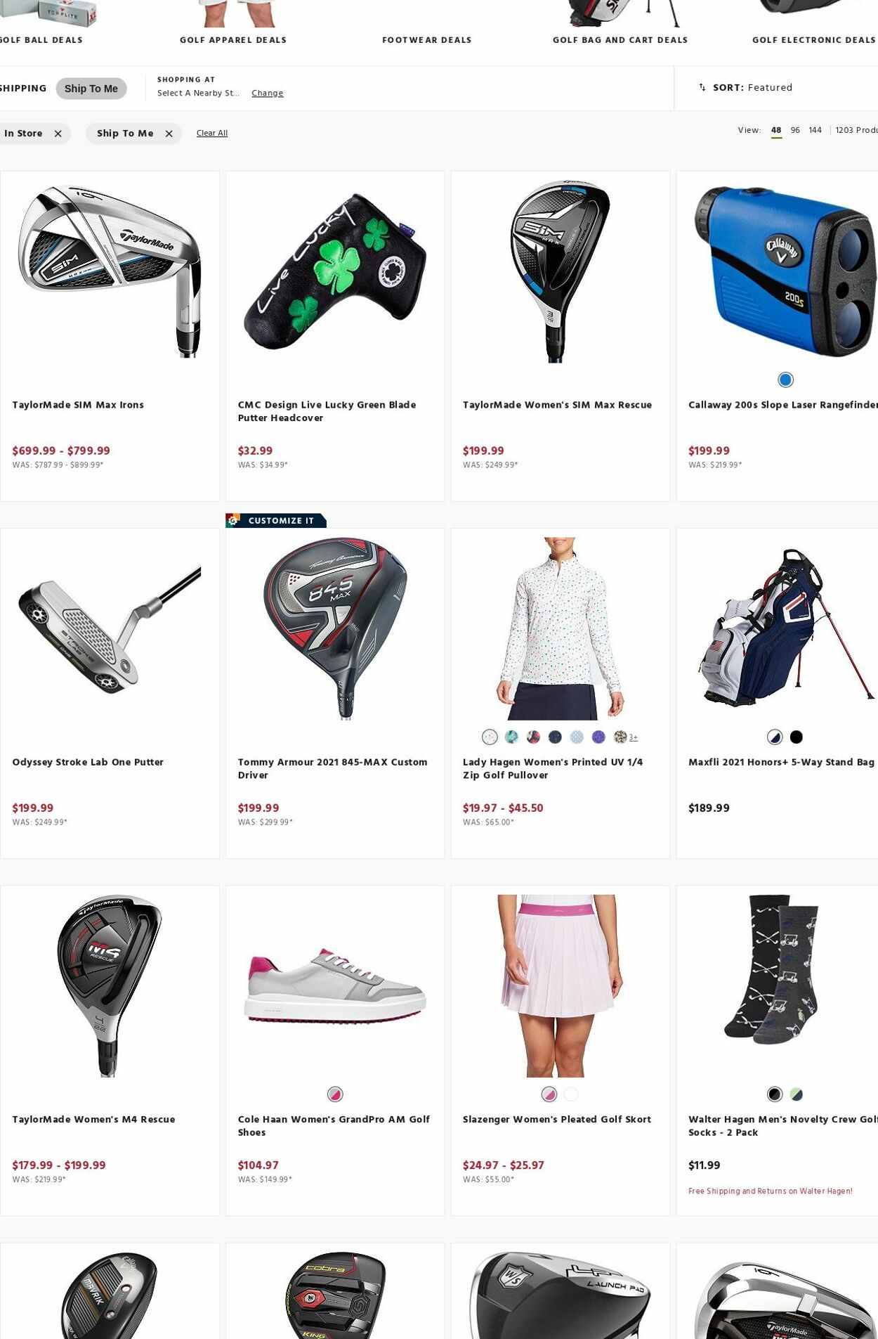 Weekly ad Golf Galaxy 08/15/2022 - 08/31/2022