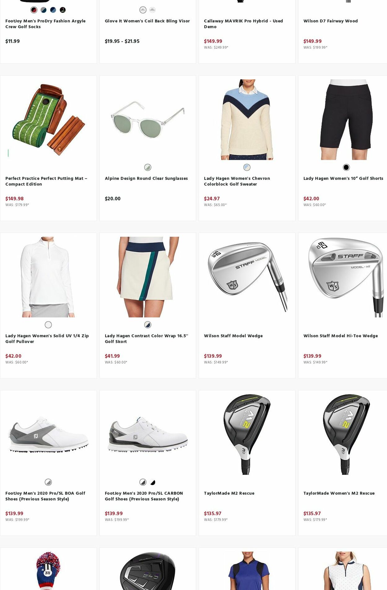 Weekly ad Golf Galaxy 08/15/2022 - 08/31/2022