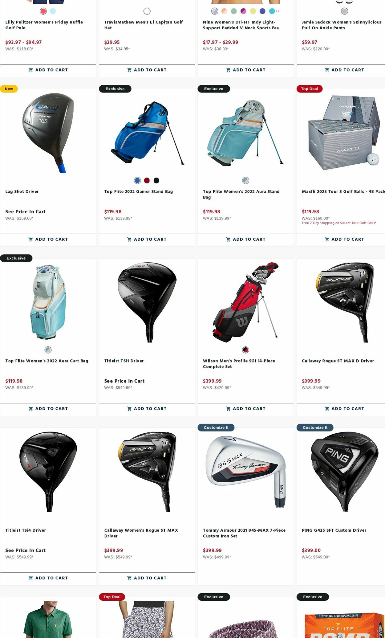 Weekly ad Golf Galaxy 07/06/2023 - 07/18/2023