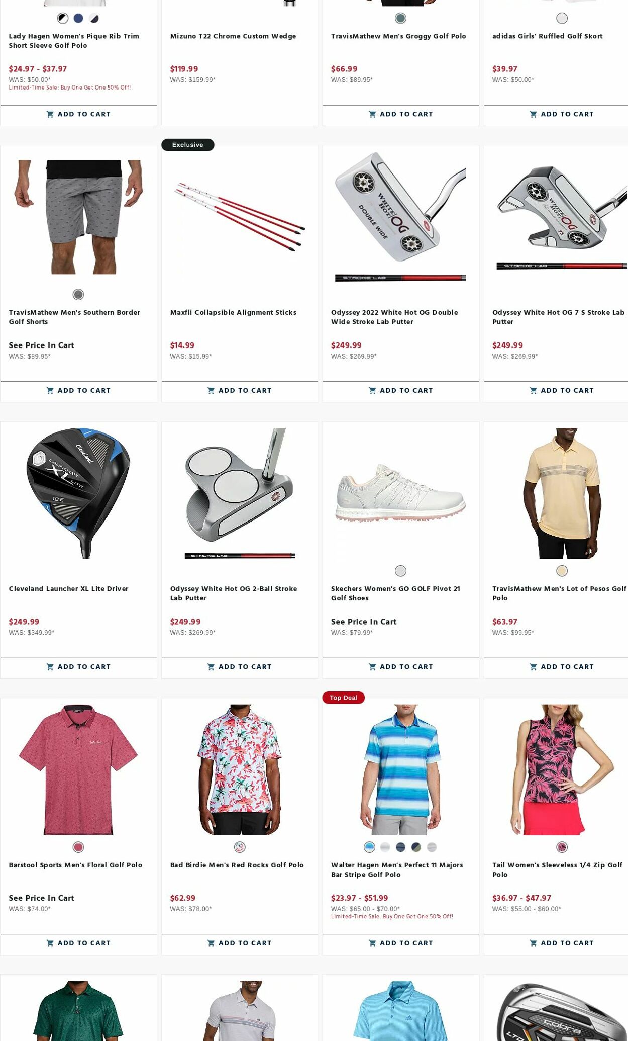 Weekly ad Golf Galaxy 07/06/2023 - 07/18/2023