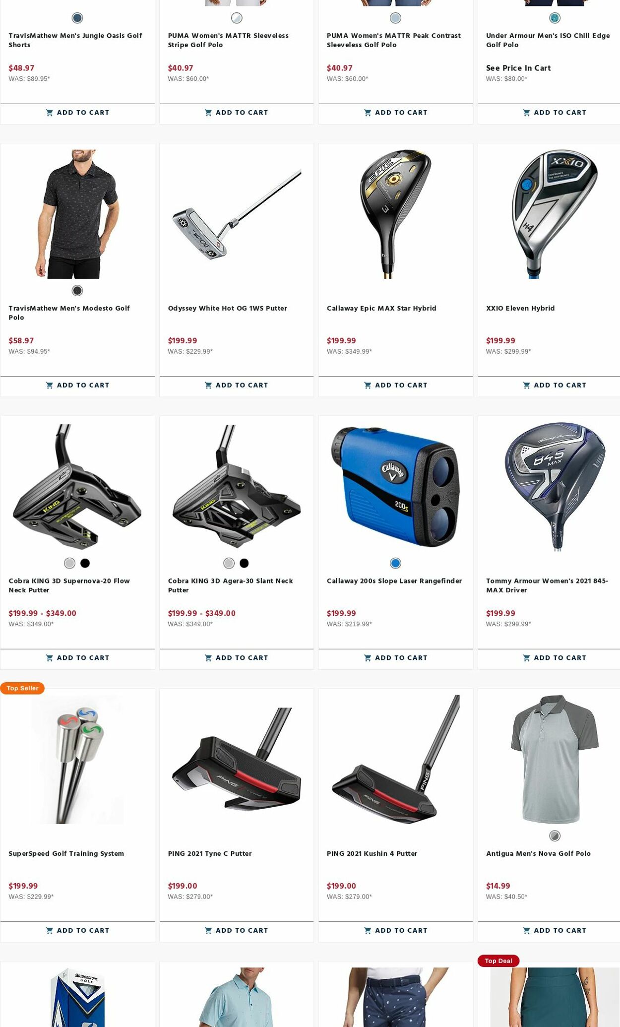 Weekly ad Golf Galaxy 07/06/2023 - 07/18/2023