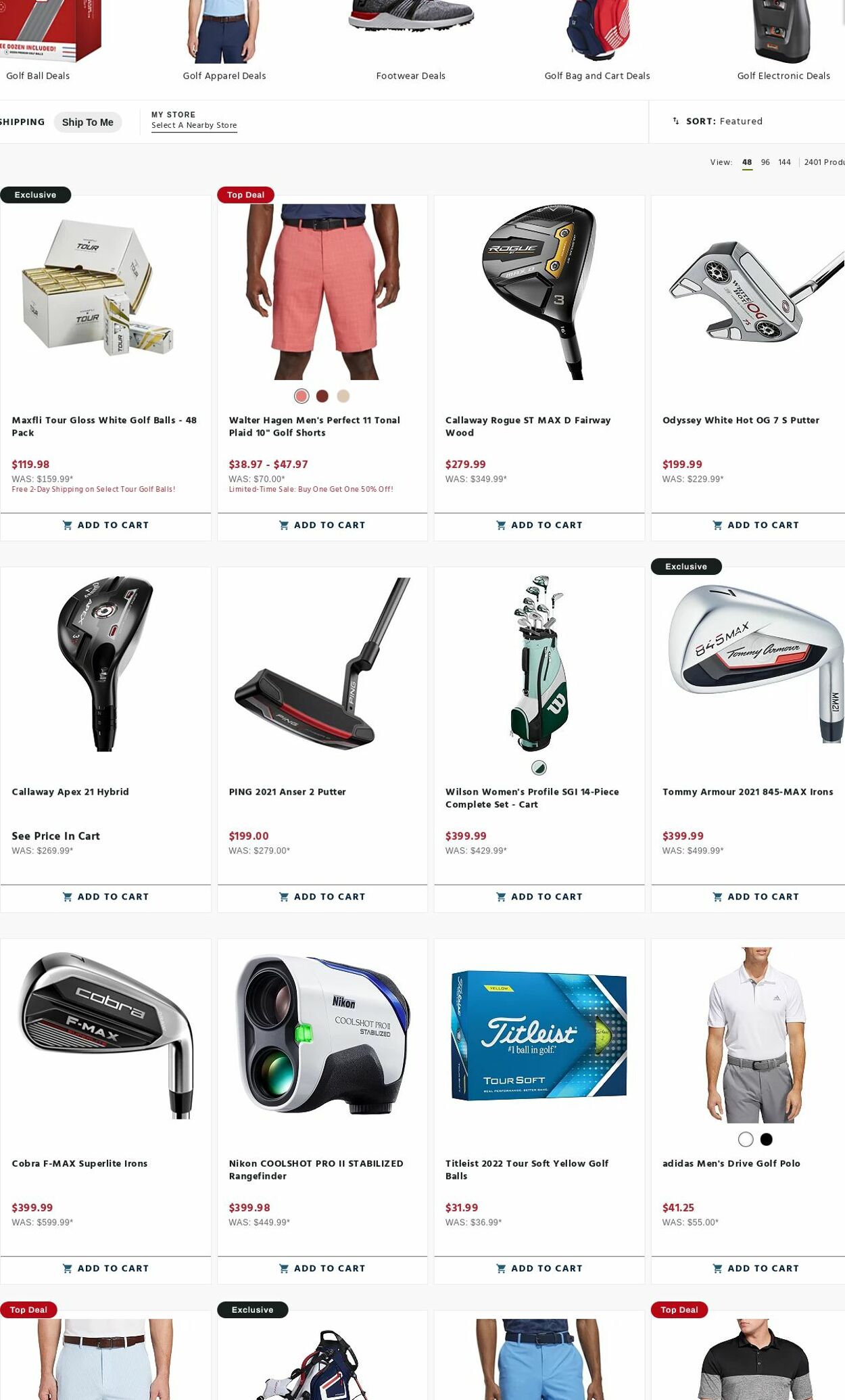 Weekly ad Golf Galaxy 07/06/2023 - 07/18/2023