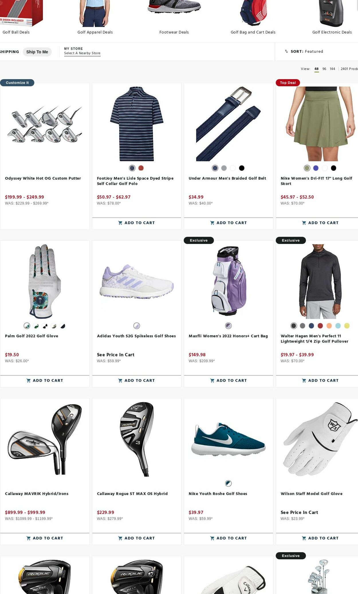 Weekly ad Golf Galaxy 07/06/2023 - 07/18/2023