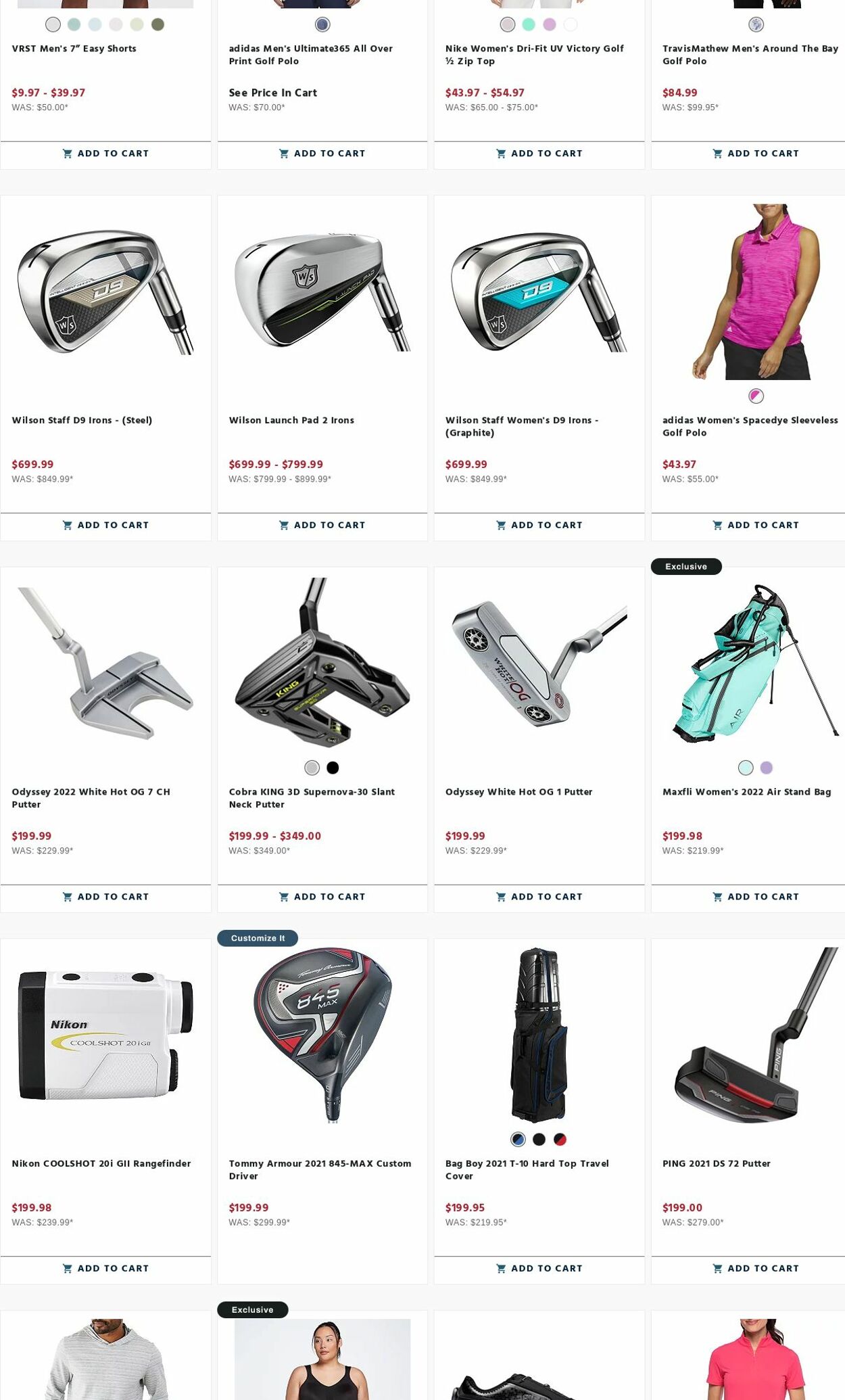 Weekly ad Golf Galaxy 07/06/2023 - 07/18/2023