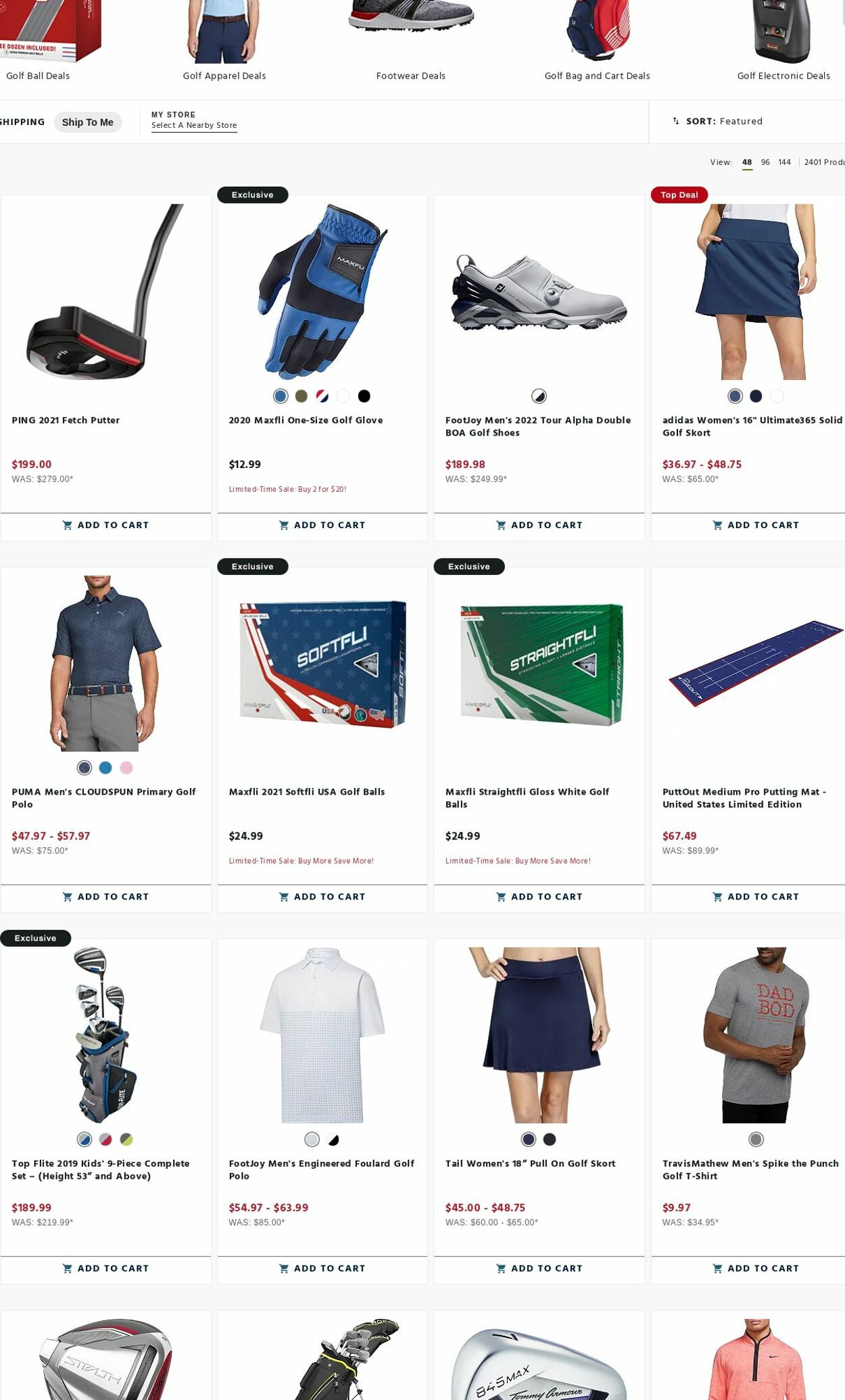 Weekly ad Golf Galaxy 07/06/2023 - 07/18/2023