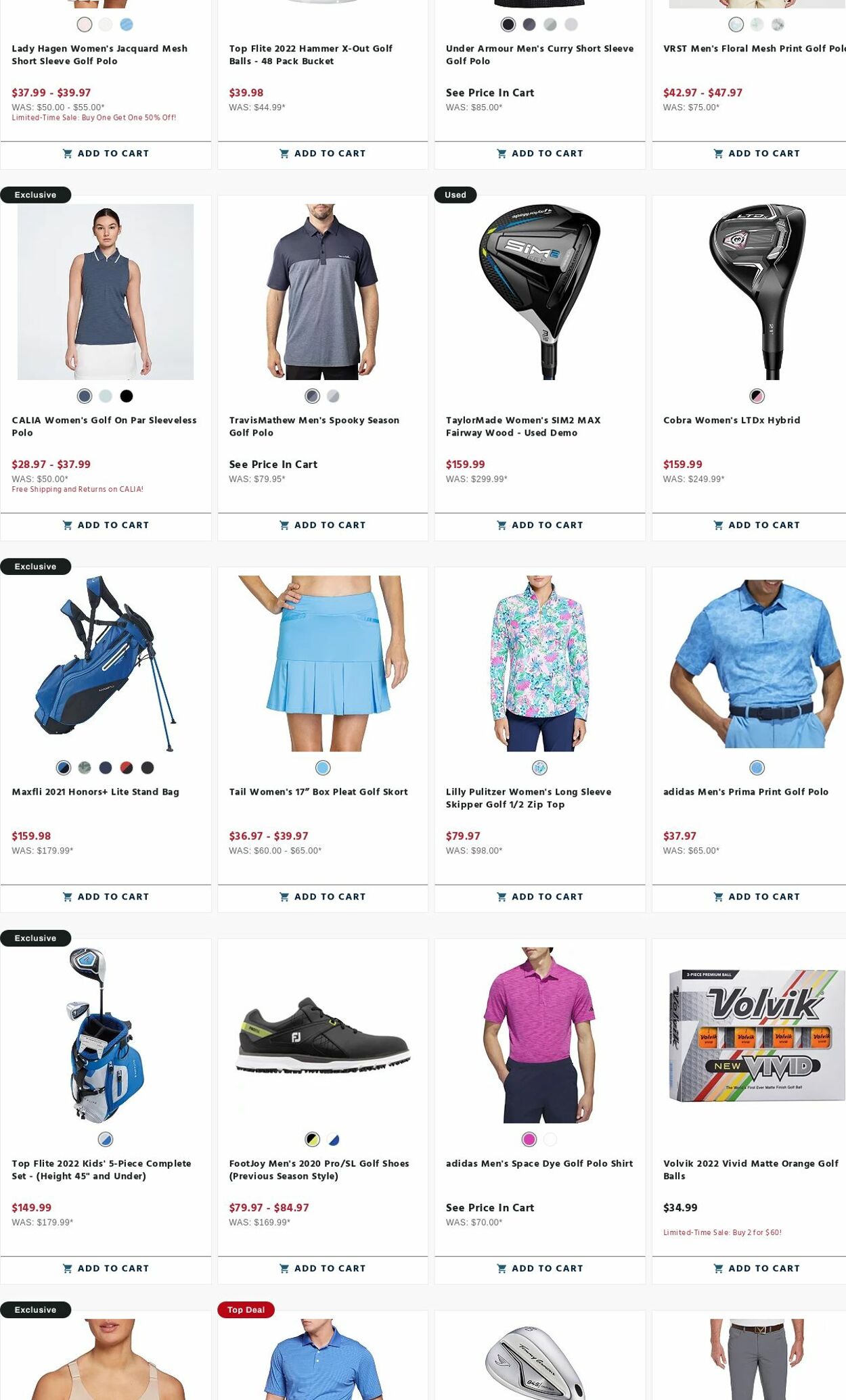 Weekly ad Golf Galaxy 07/06/2023 - 07/18/2023