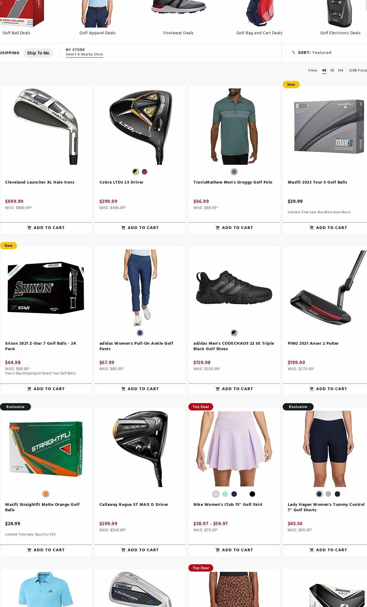 Weekly ad Golf Galaxy 05/22/2023 - 05/28/2023