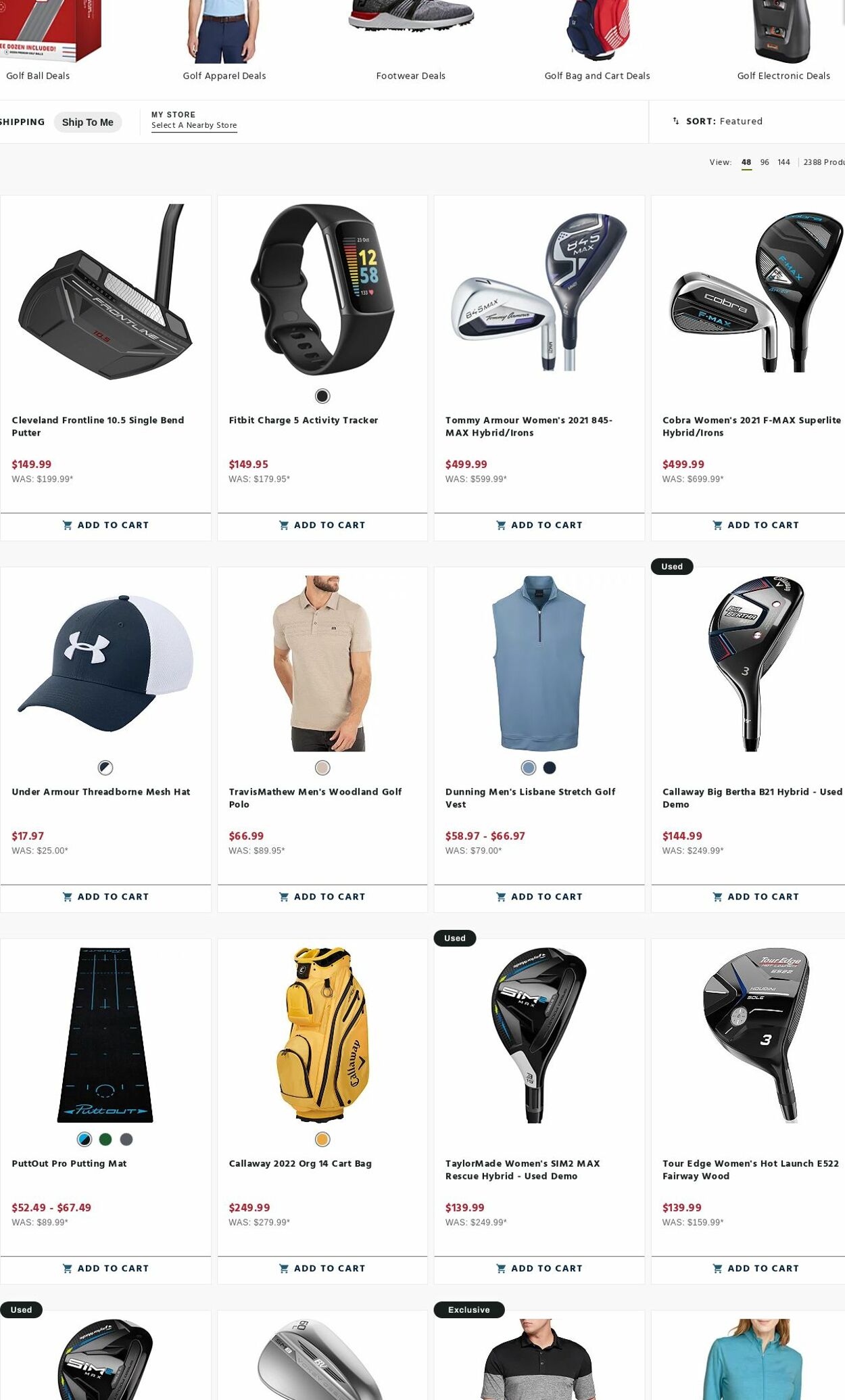 Weekly ad Golf Galaxy 05/22/2023 - 05/28/2023