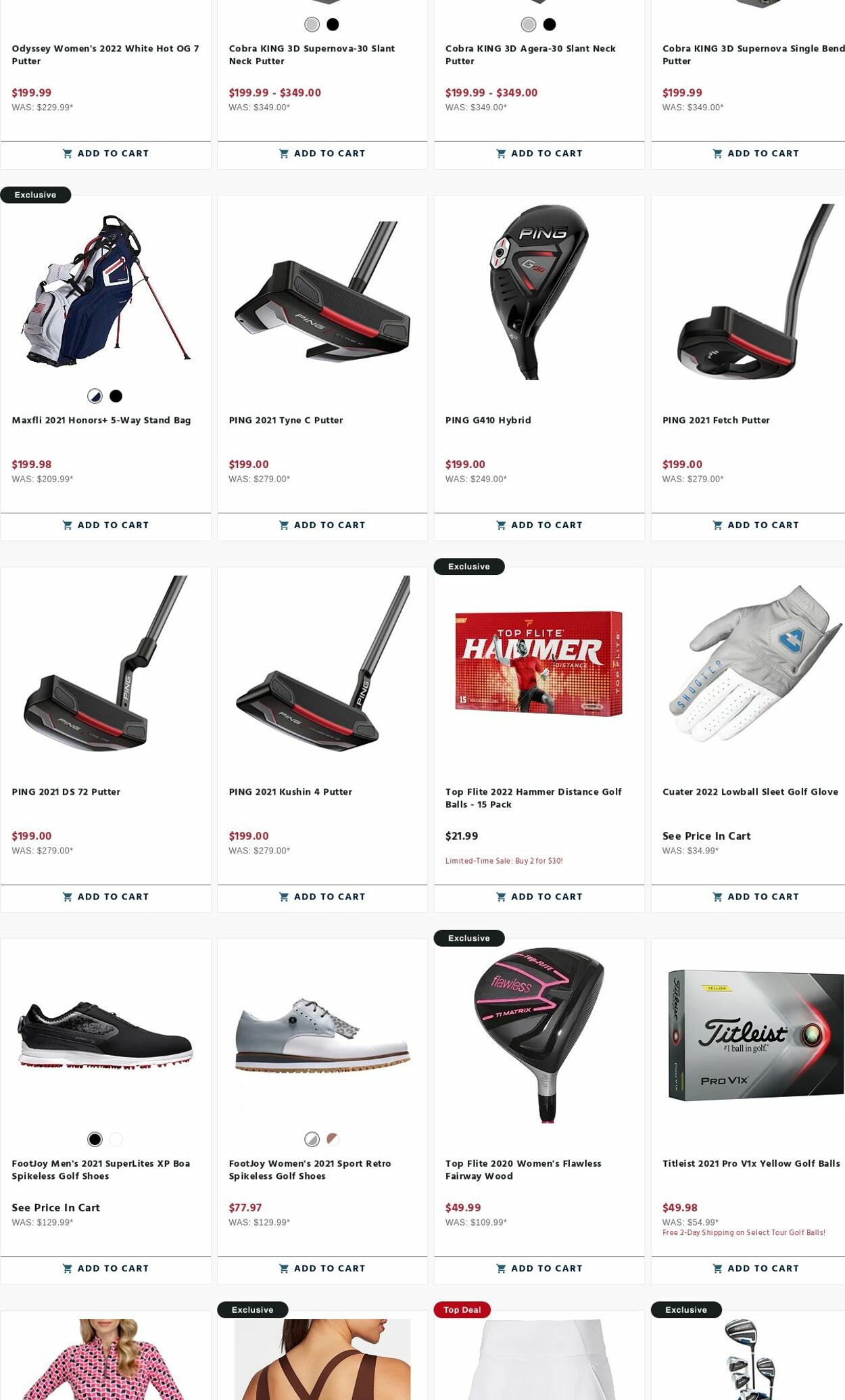 Weekly ad Golf Galaxy 05/22/2023 - 05/28/2023