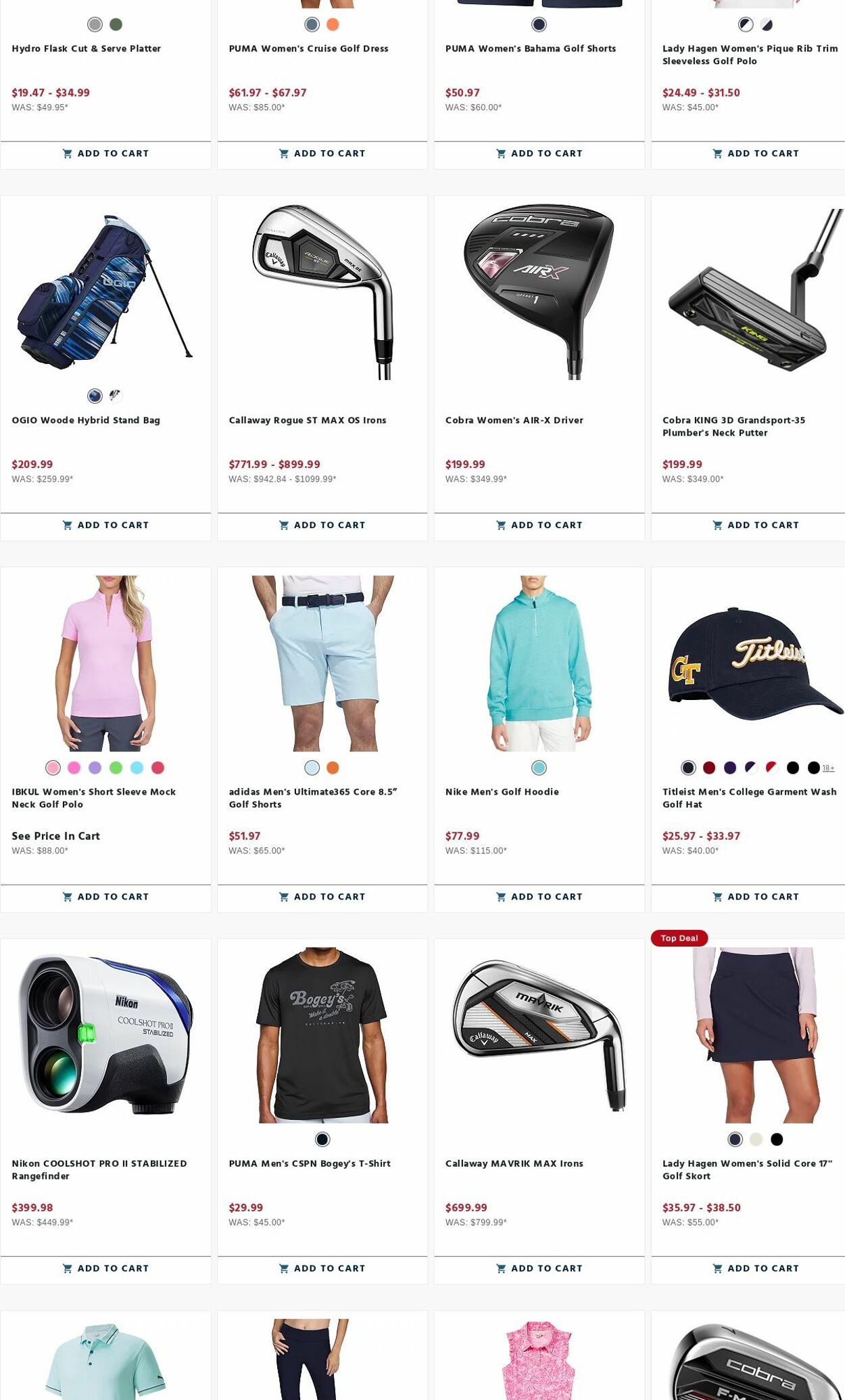 Weekly ad Golf Galaxy 05/22/2023 - 05/28/2023