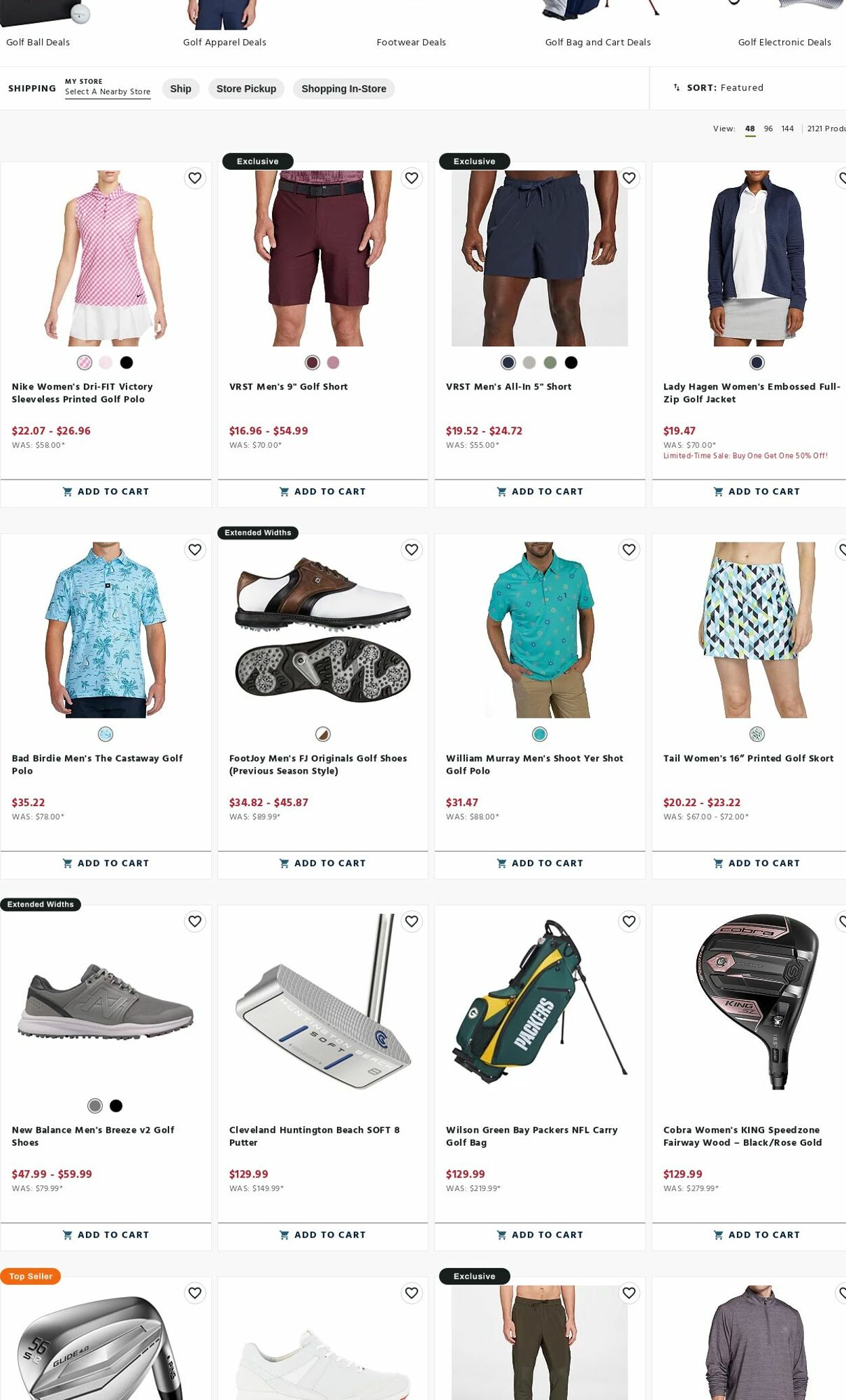 Weekly ad Golf Galaxy 01/08/2024 - 01/21/2024