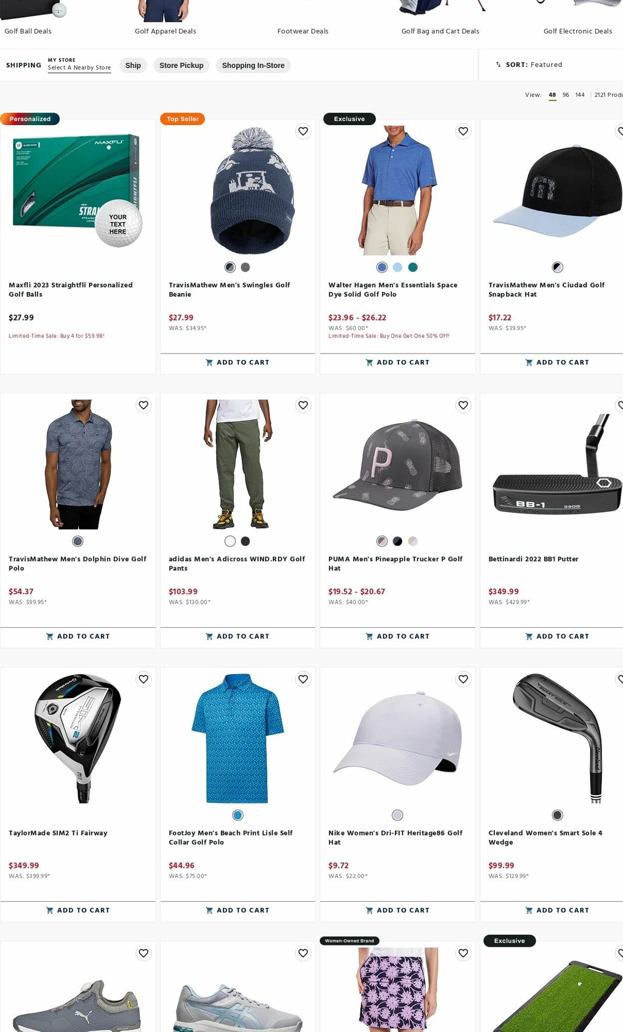 Weekly ad Golf Galaxy 01/08/2024 - 01/21/2024