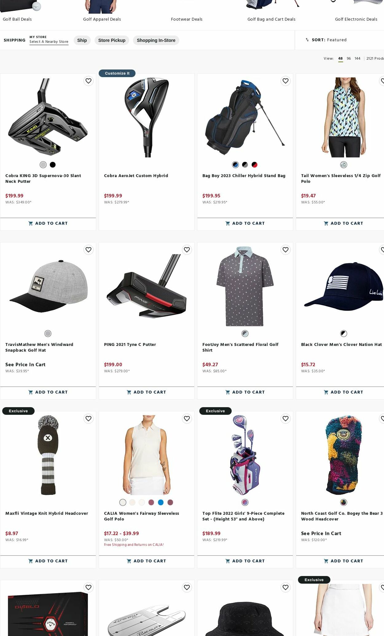 Weekly ad Golf Galaxy 01/08/2024 - 01/21/2024