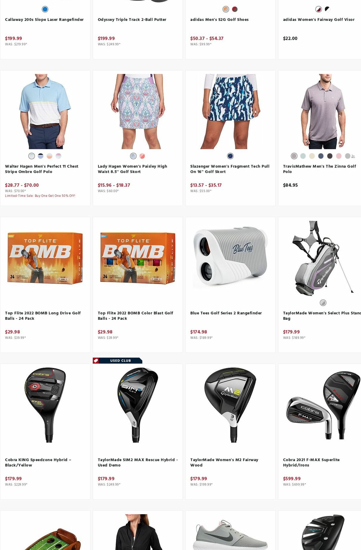 Weekly ad Golf Galaxy 07/01/2022 - 07/31/2022